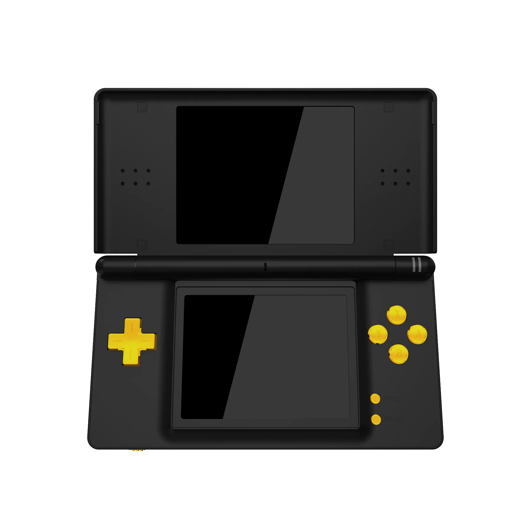 eXtremeRate Replacement Full Set Buttons for Nintendo DS Lite NDSL - Chrome Gold - Image 3