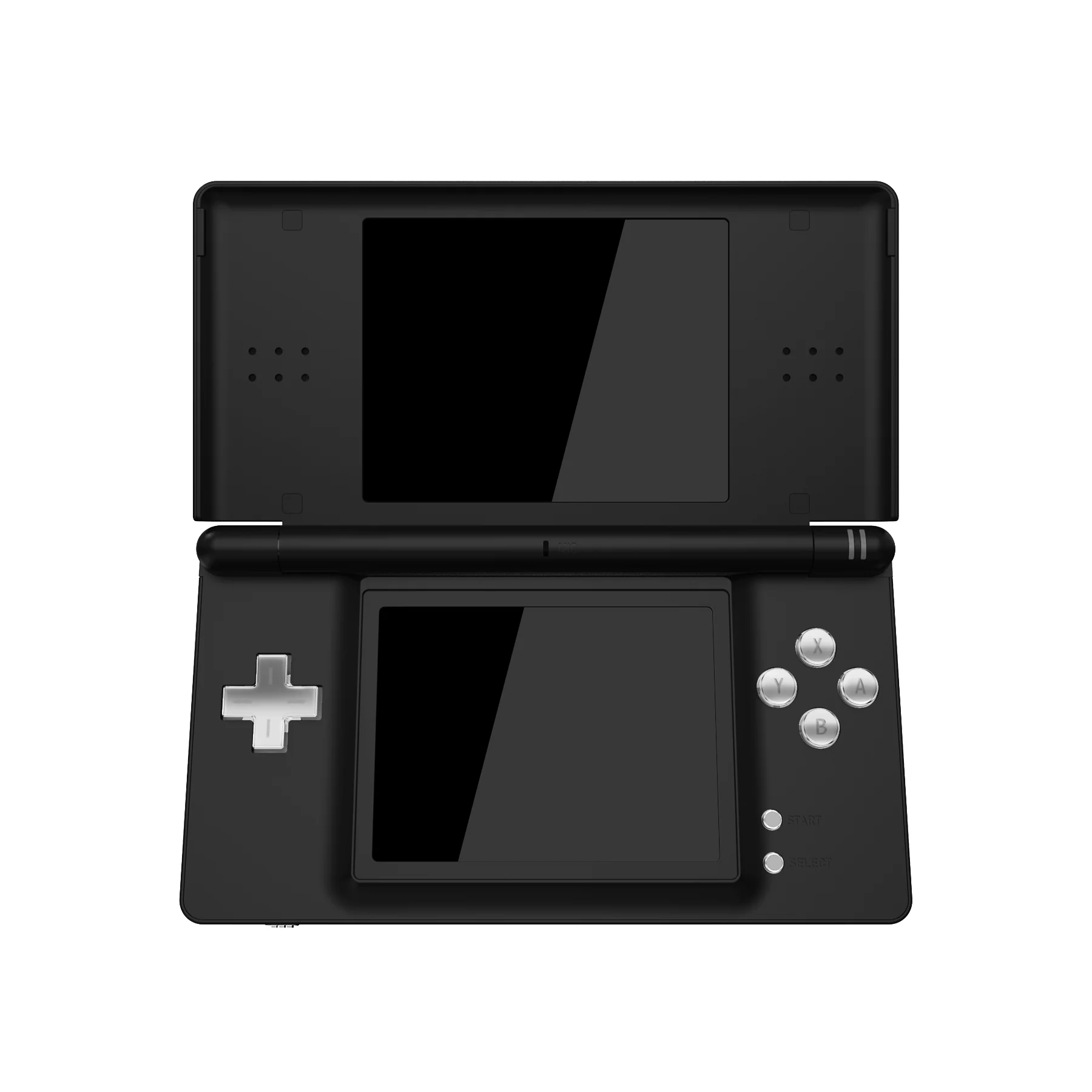 eXtremeRate Replacement Full Set Buttons for Nintendo DS Lite NDSL - Chrome Silver - Image 3