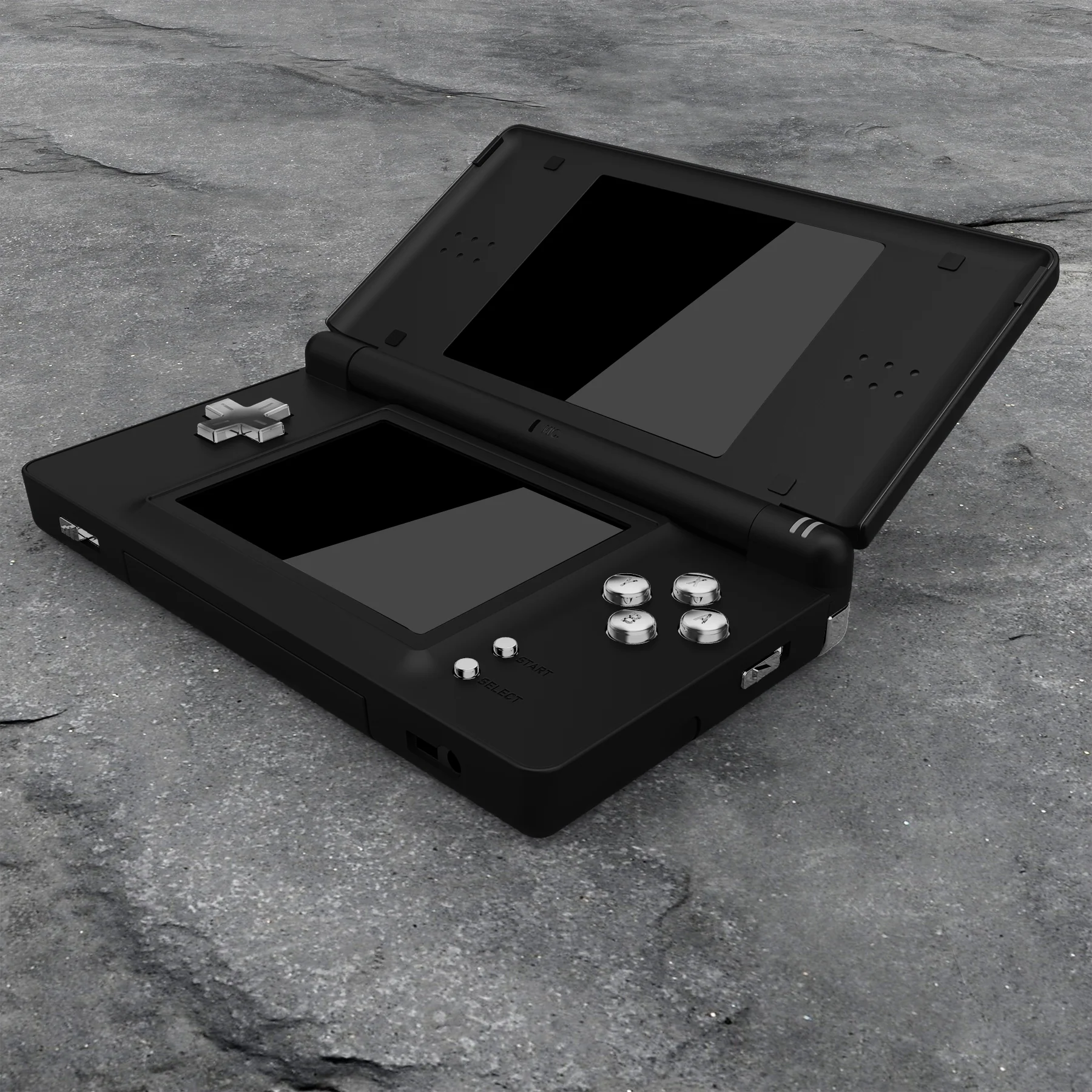 eXtremeRate Replacement Full Set Buttons for Nintendo DS Lite NDSL - Chrome Silver - Image 6