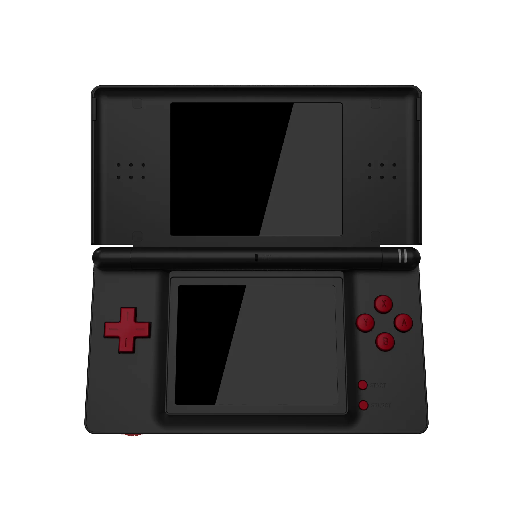 eXtremeRate Replacement Full Set Buttons for Nintendo DS Lite NDSL - Scarlet Red - Image 4