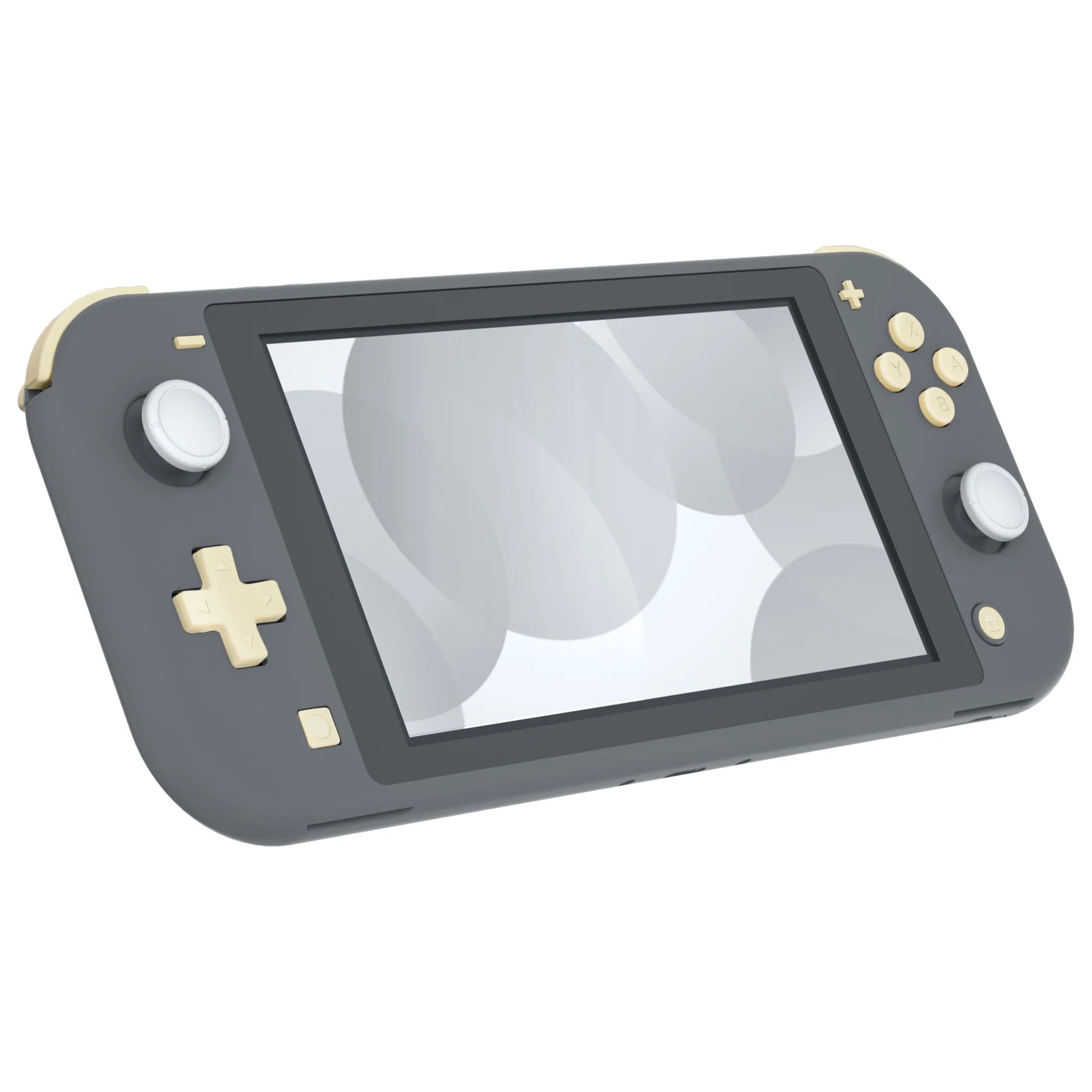 eXtremeRate Replacement Full Set Buttons for NS Switch Lite - Antique Yellow - Image 5