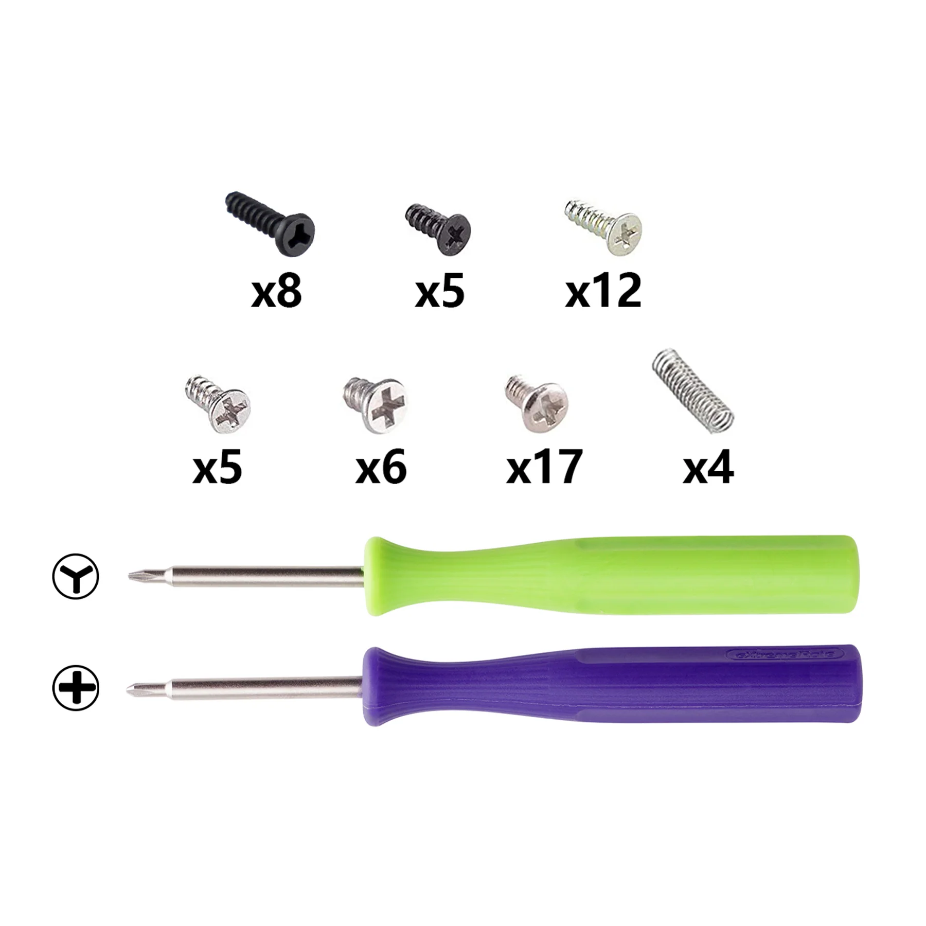 eXtremeRate Replacement Full Set Buttons for NS Switch Lite - White - Image 7