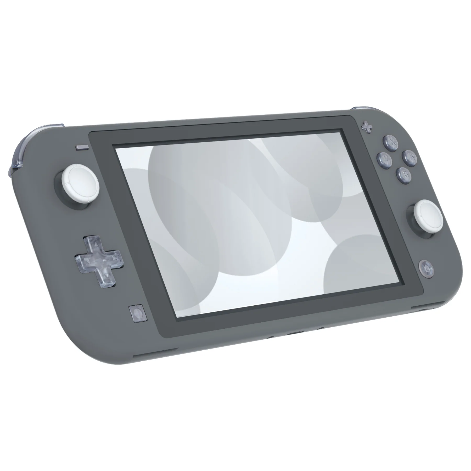 eXtremeRate Replacement Full Set Buttons for NS Switch Lite - Clear Glacier Blue - Image 5