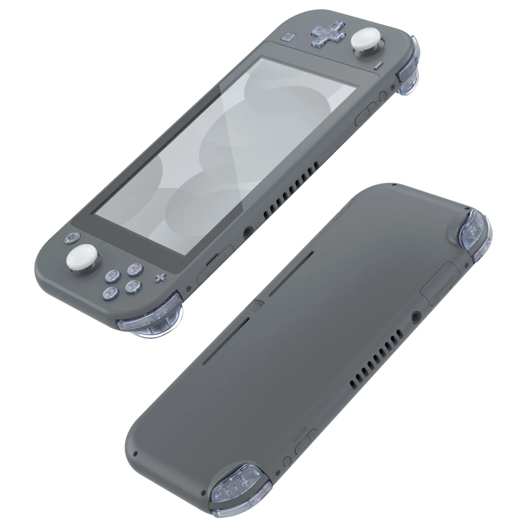 eXtremeRate Replacement Full Set Buttons for NS Switch Lite - Clear Glacier Blue - Image 6