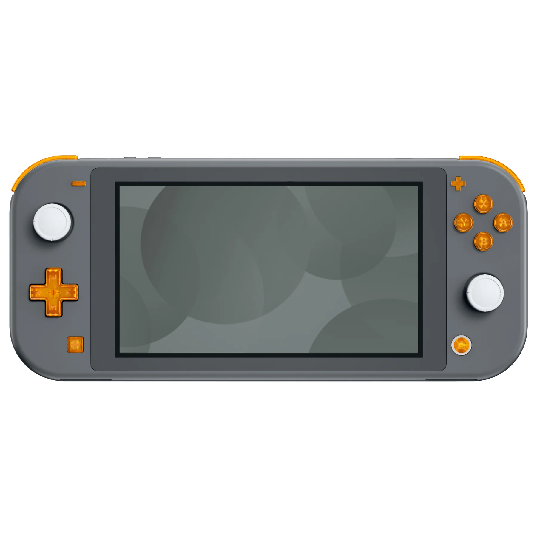 eXtremeRate Replacement Full Set Buttons for NS Switch Lite - Clear Orange - Image 4
