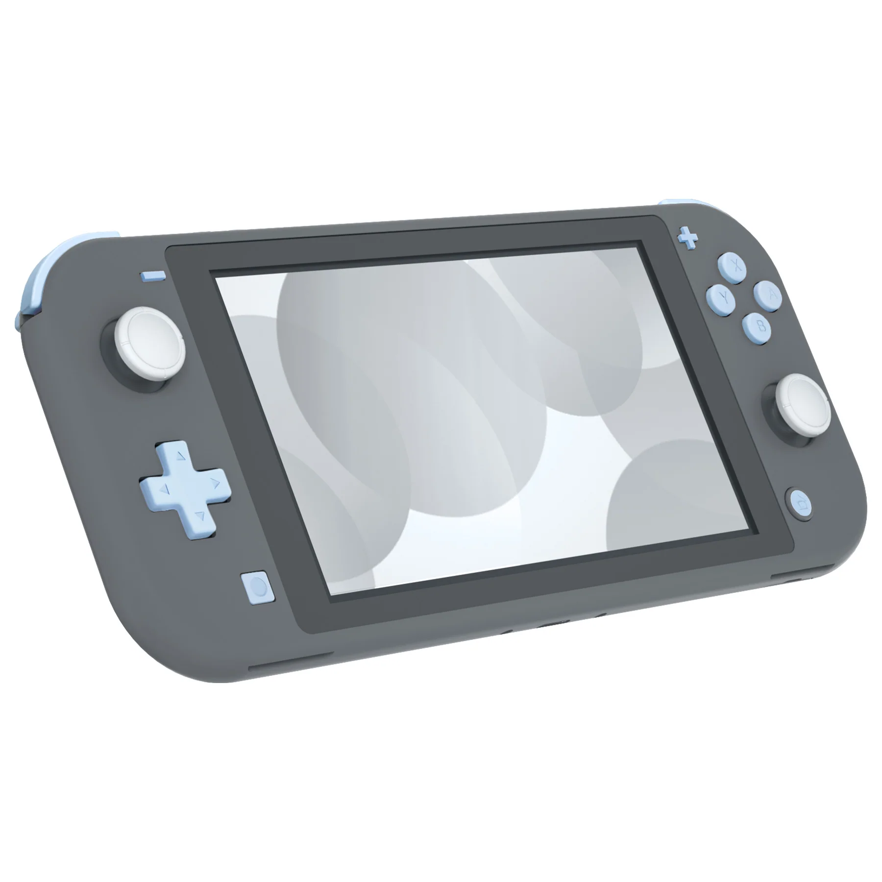 eXtremeRate Replacement Full Set Buttons for NS Switch Lite - Sky Blue - Image 5