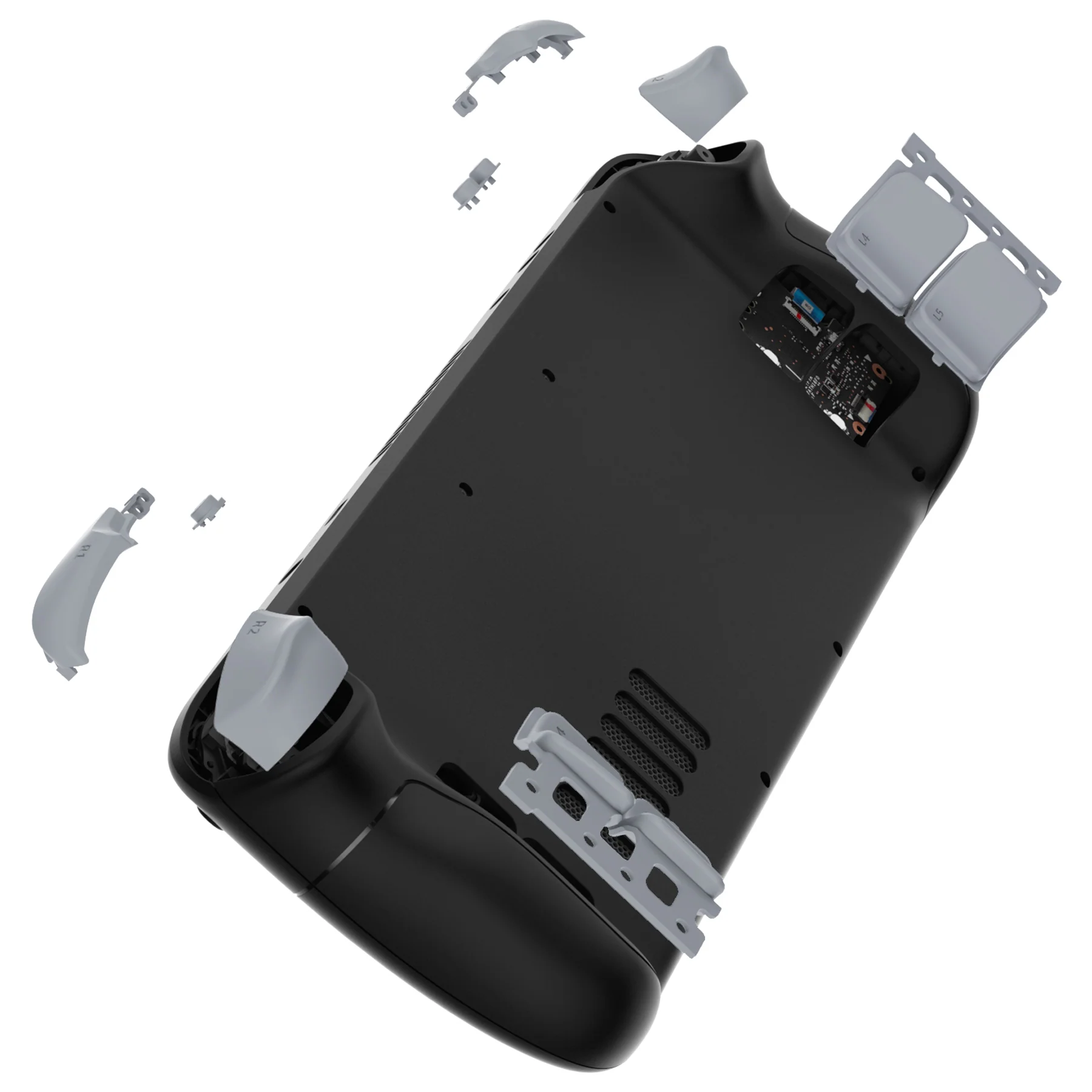 eXtremeRate Replacement Full Set Buttons for Steam Deck LCD - New Hope Gray - Image 6