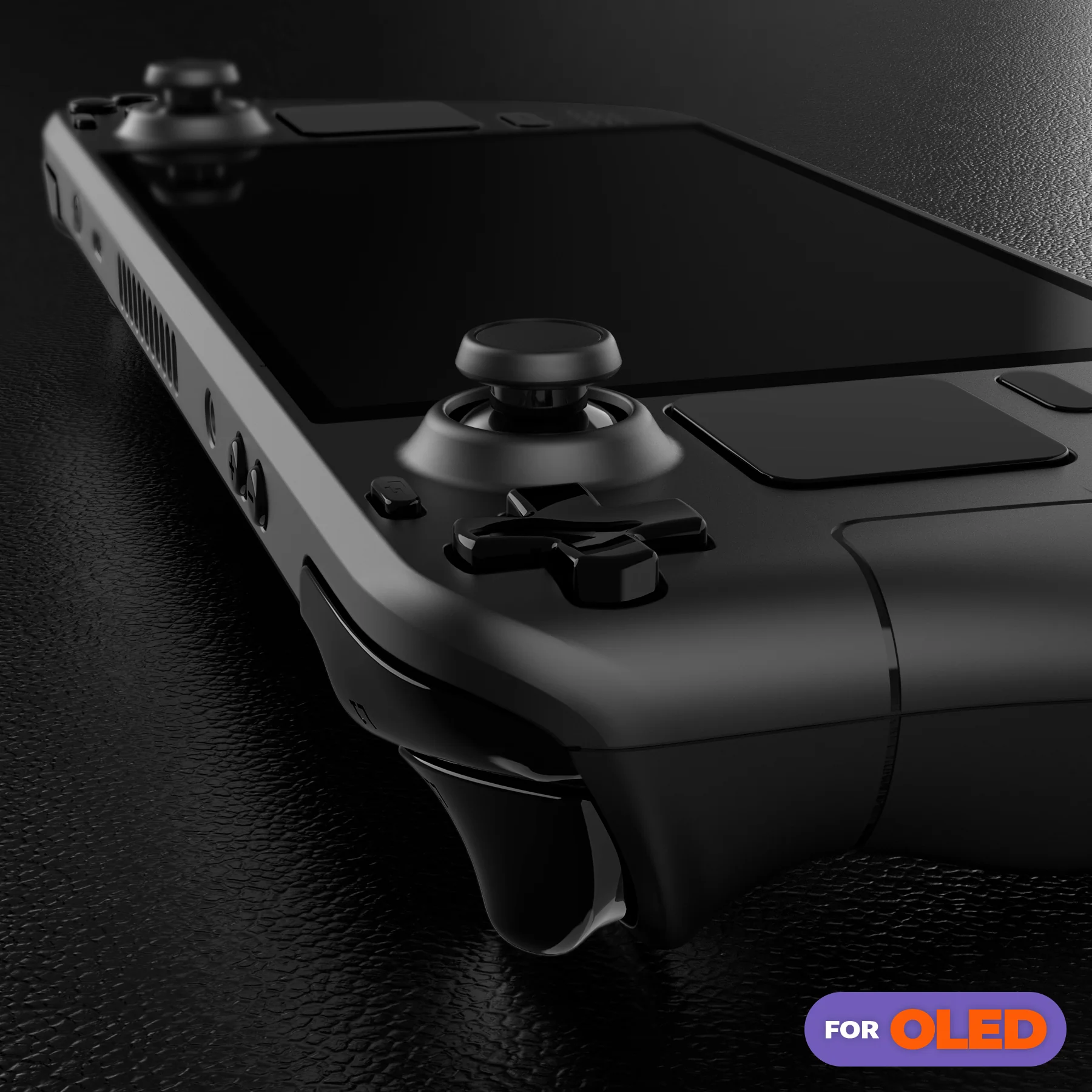 eXtremeRate Replacement Full Set Buttons for Steam Deck OLED - Black - Image 8