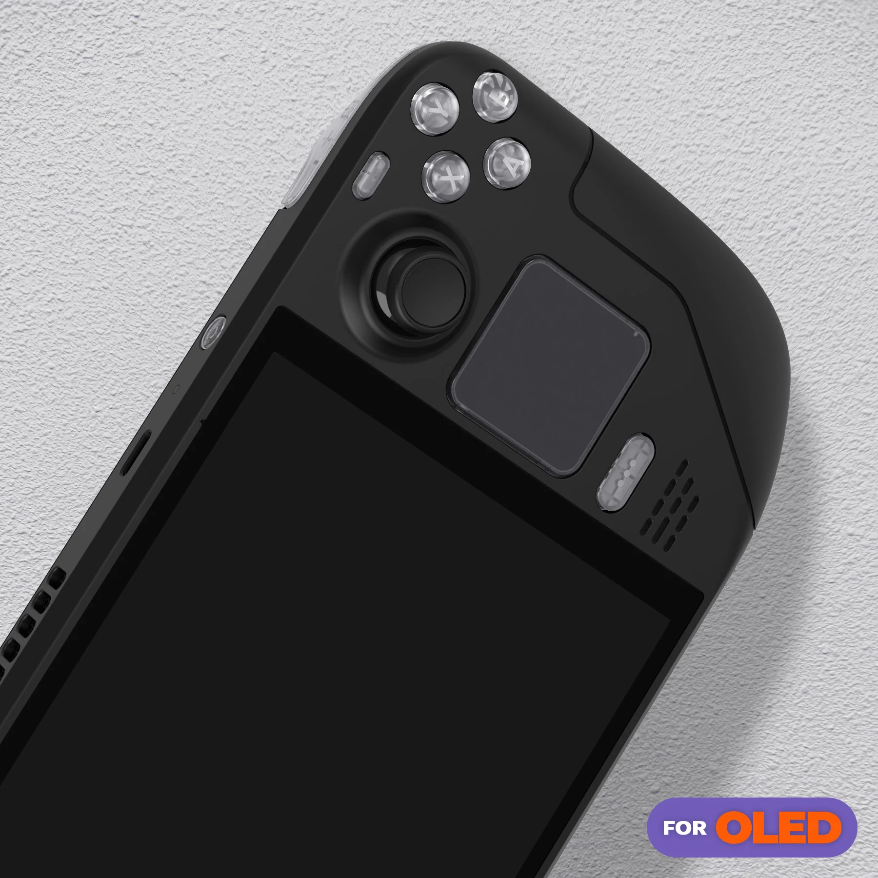 eXtremeRate Replacement Full Set Buttons for Steam Deck OLED - Clear - Image 10