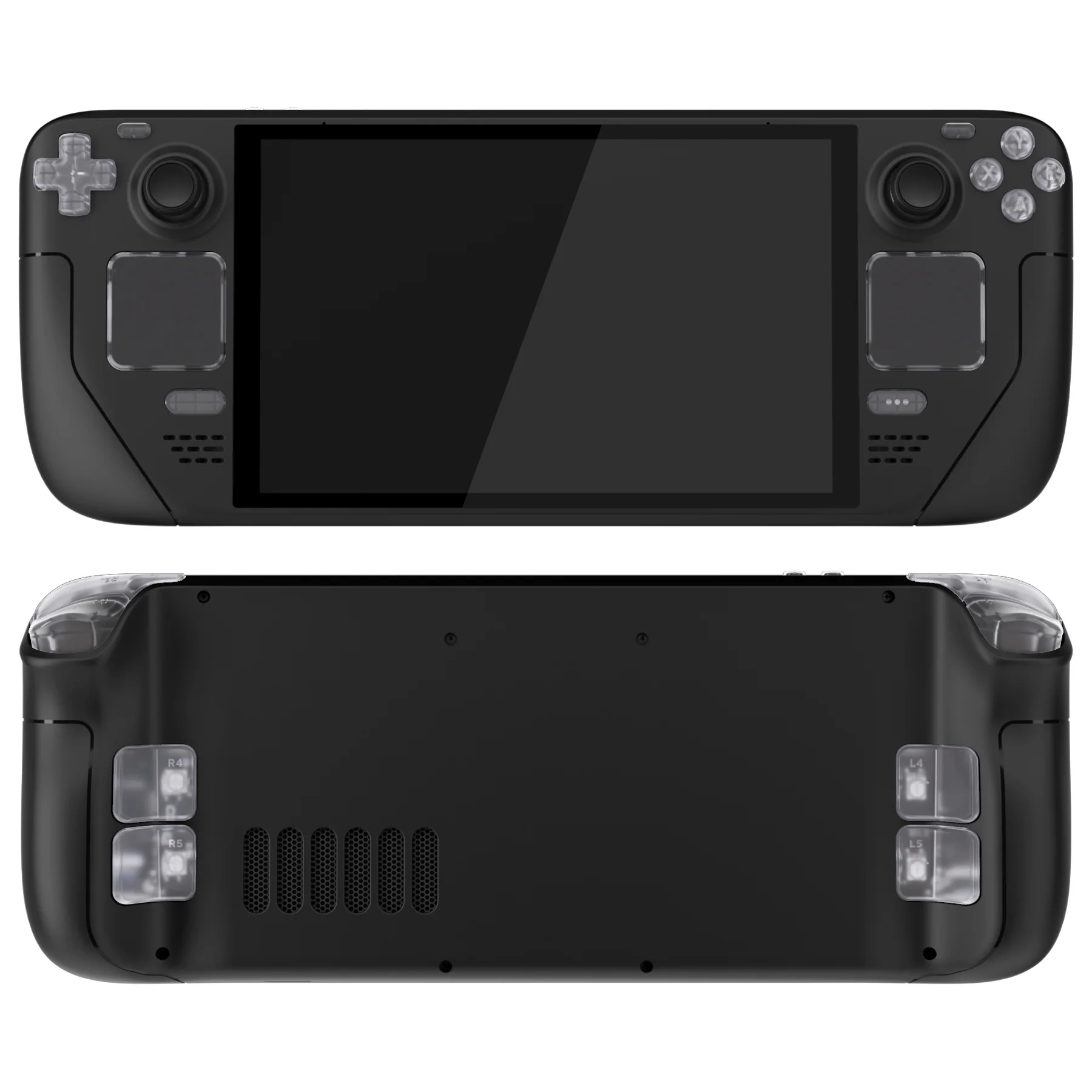 eXtremeRate Replacement Full Set Buttons for Steam Deck OLED - Clear - Image 3