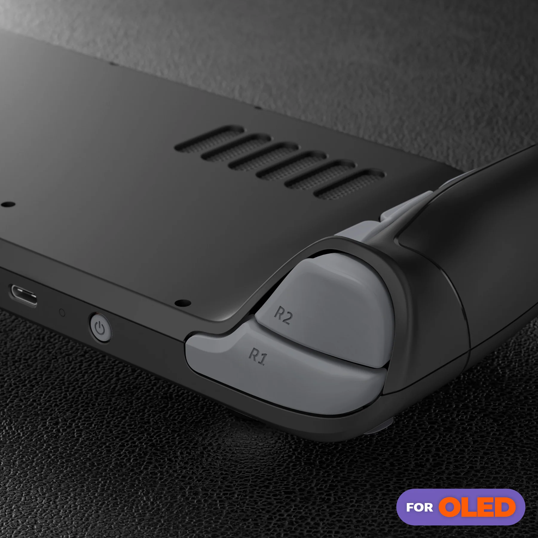 eXtremeRate Replacement Full Set Buttons for Steam Deck OLED - New Hope Gray - Image 9