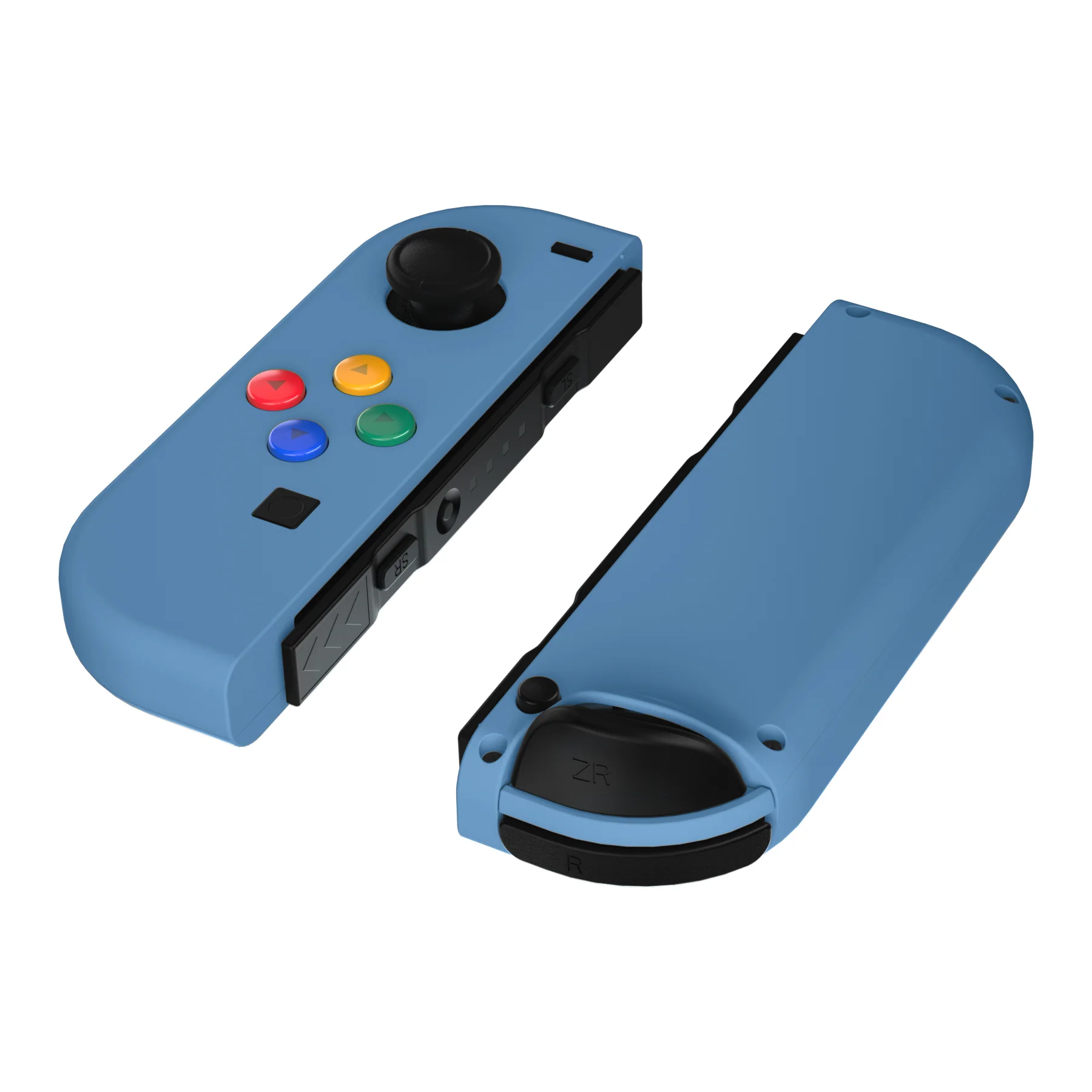 eXtremeRate Replacement Full Set Shell Case with Buttons for Joycon of NS Switch - Airforce Blue - Image 10