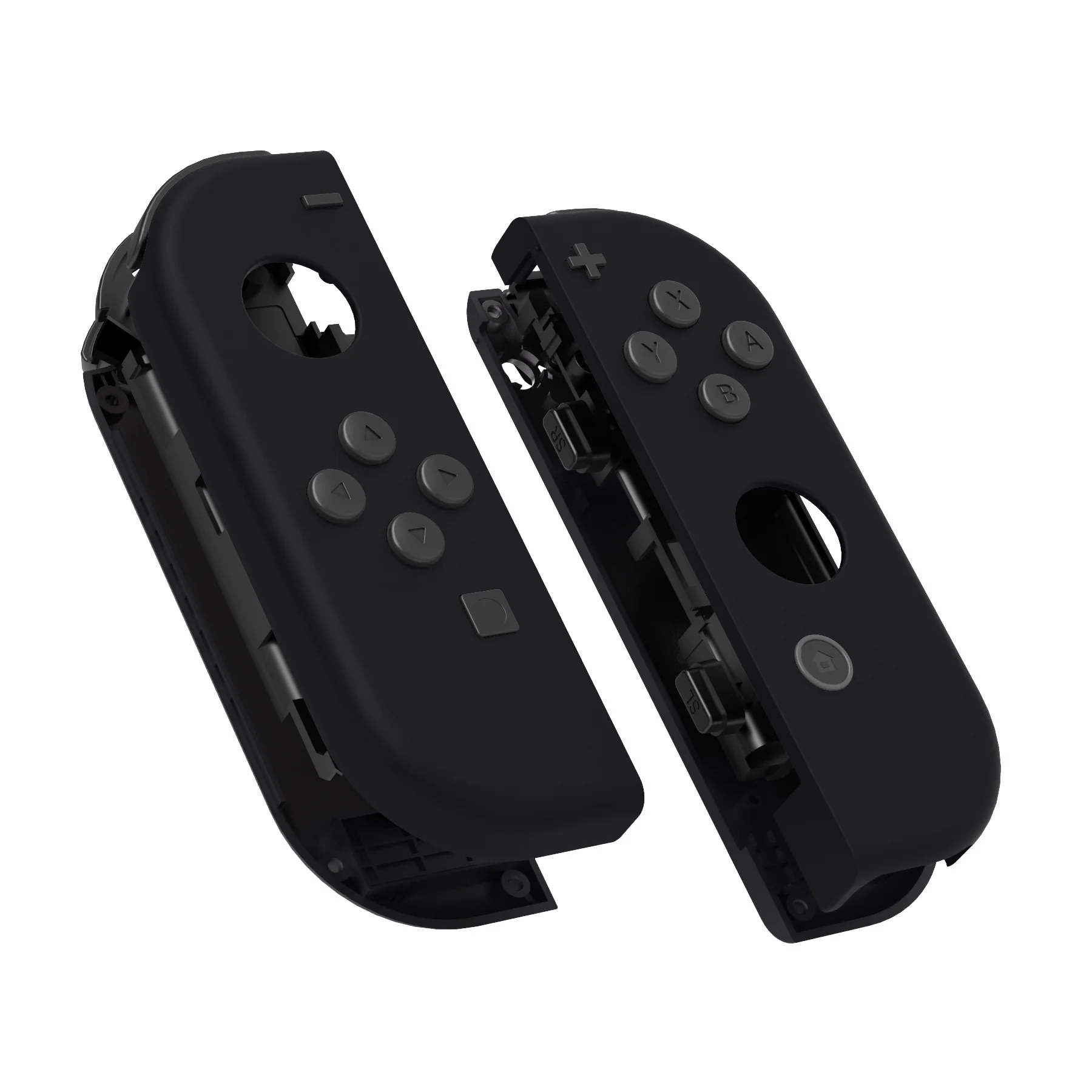 eXtremeRate Replacement Full Set Shell Case with Buttons for Joycon of NS Switch - Black - Image 11