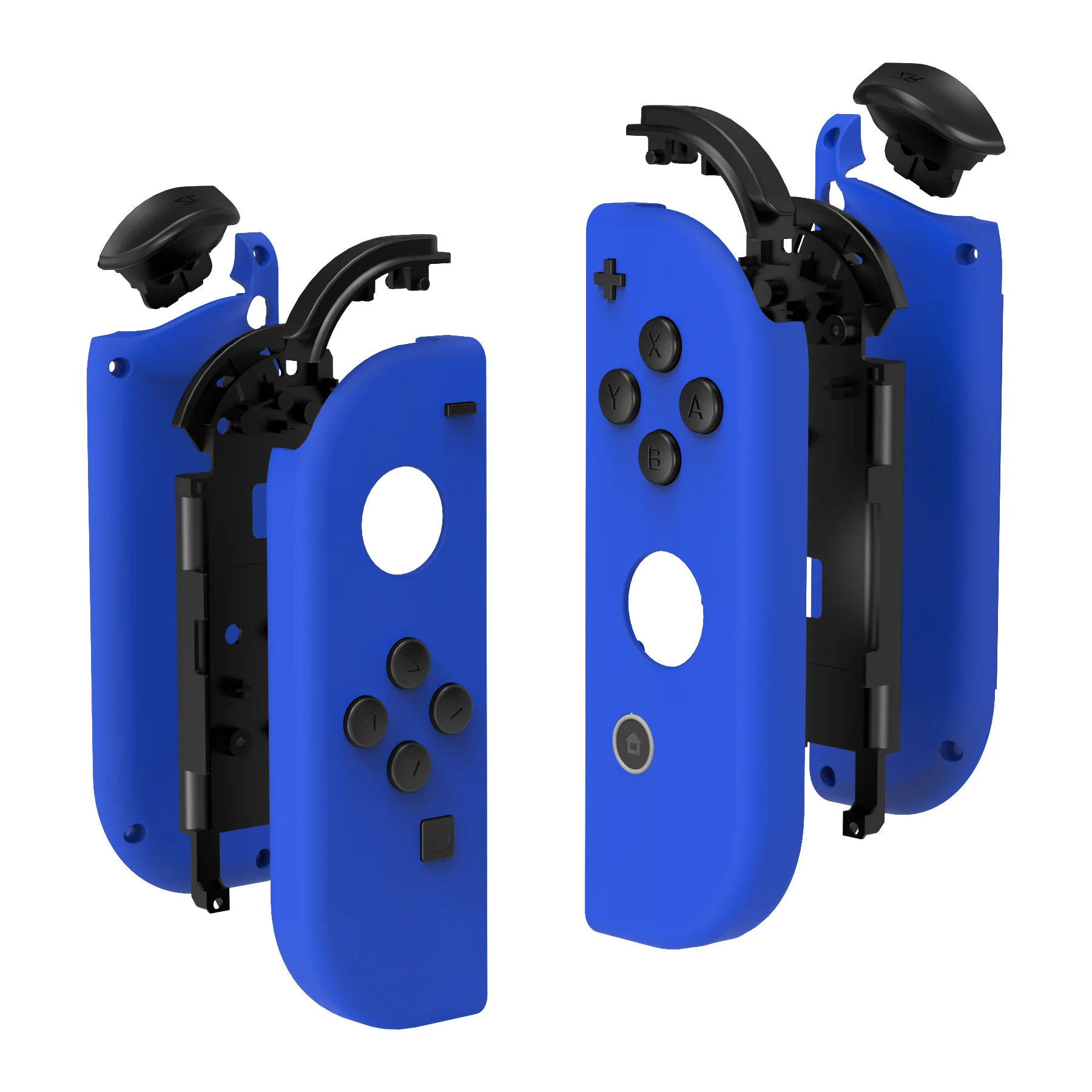 eXtremeRate Replacement Full Set Shell Case with Buttons for Joycon of NS Switch - Blue - Image 10