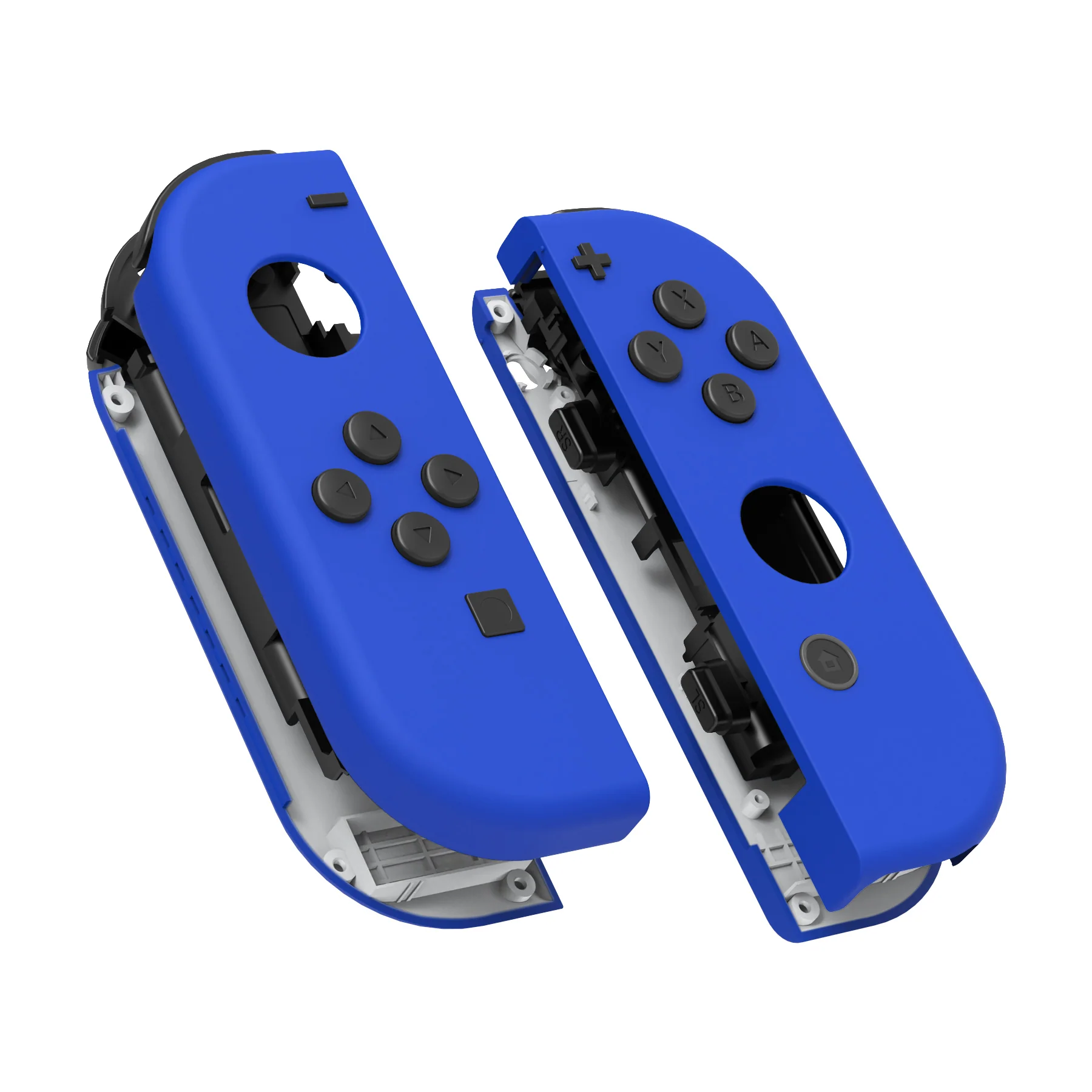 eXtremeRate Replacement Full Set Shell Case with Buttons for Joycon of NS Switch - Blue - Image 11