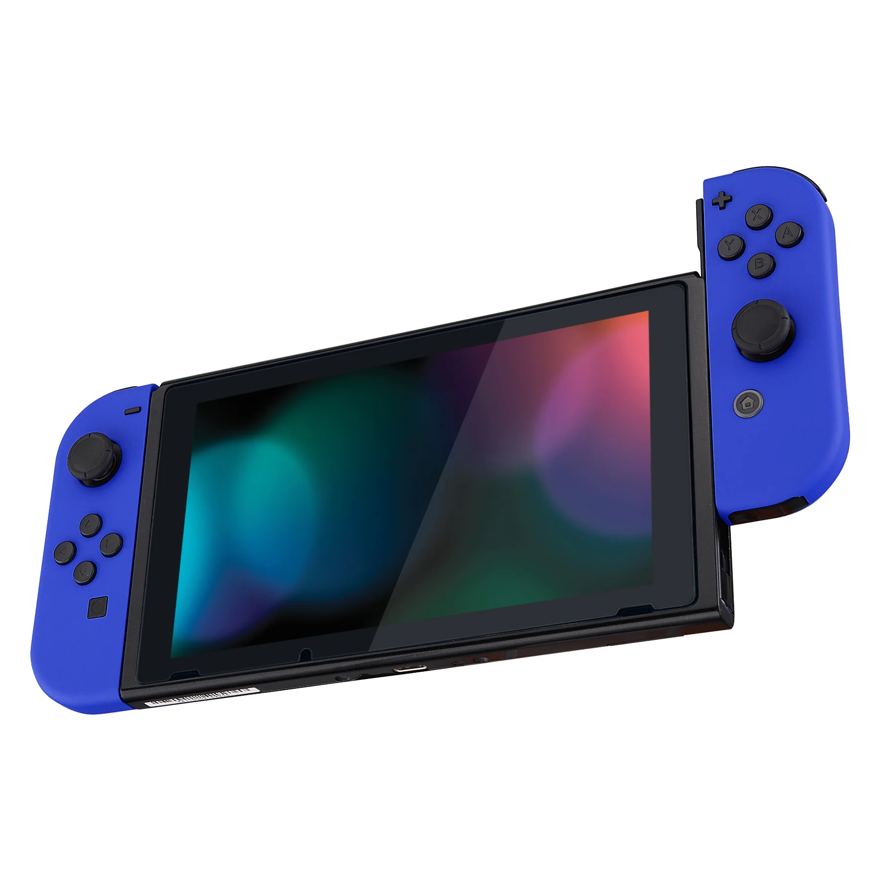eXtremeRate Replacement Full Set Shell Case with Buttons for Joycon of NS Switch - Blue - Image 5