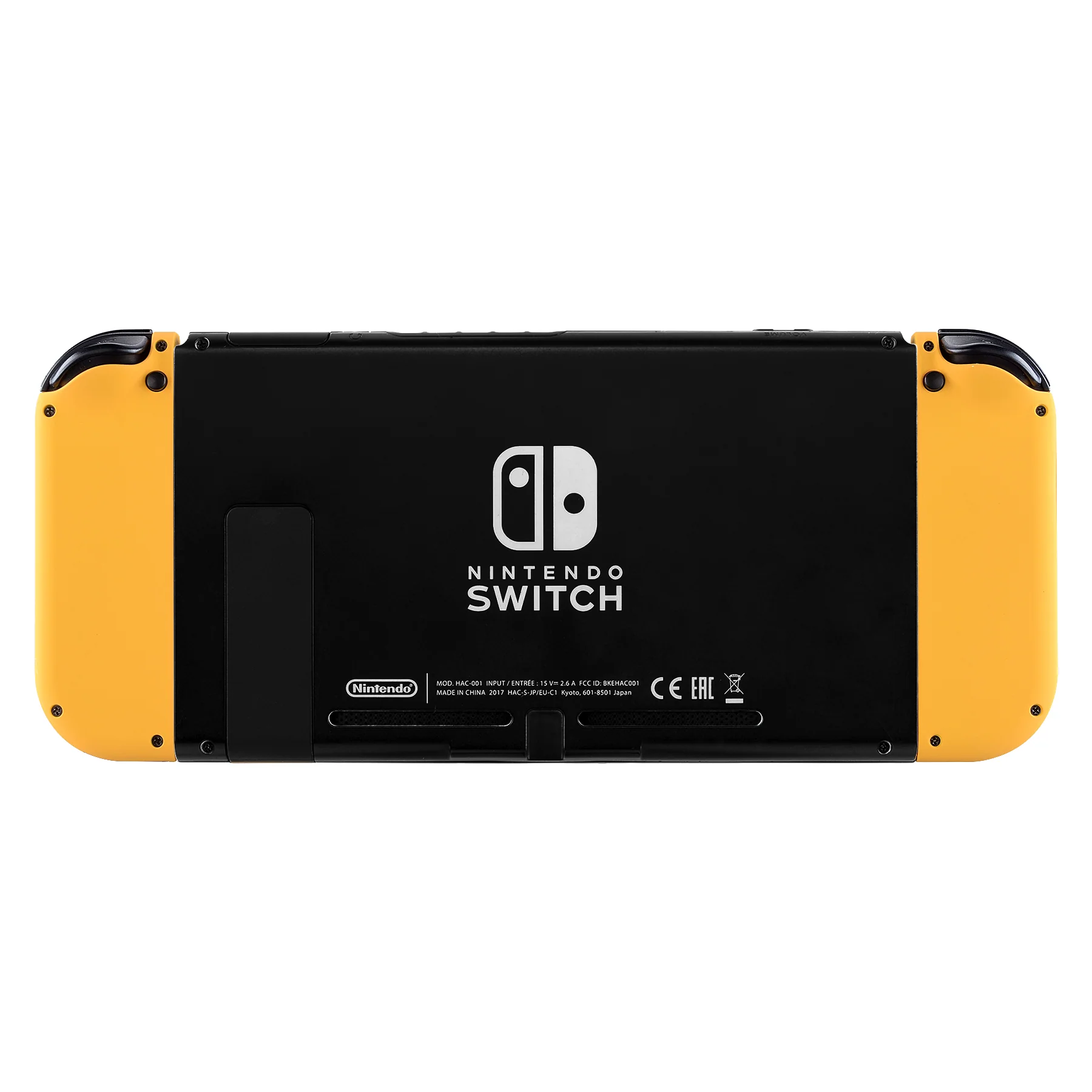 eXtremeRate Replacement Full Set Shell Case with Buttons for Joycon of NS Switch - Caution Yellow - Image 7