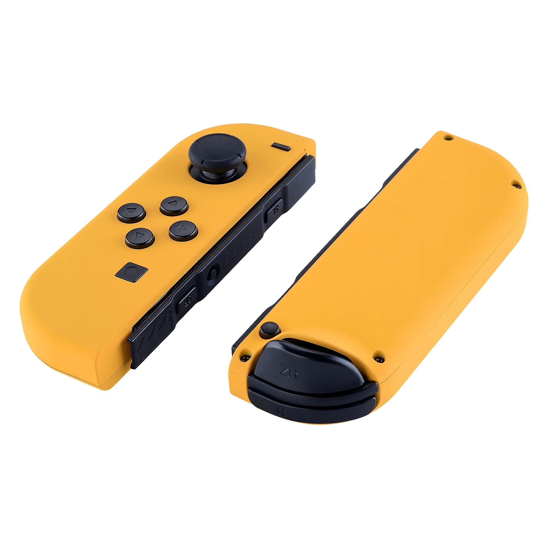 eXtremeRate Replacement Full Set Shell Case with Buttons for Joycon of NS Switch - Caution Yellow - Image 9