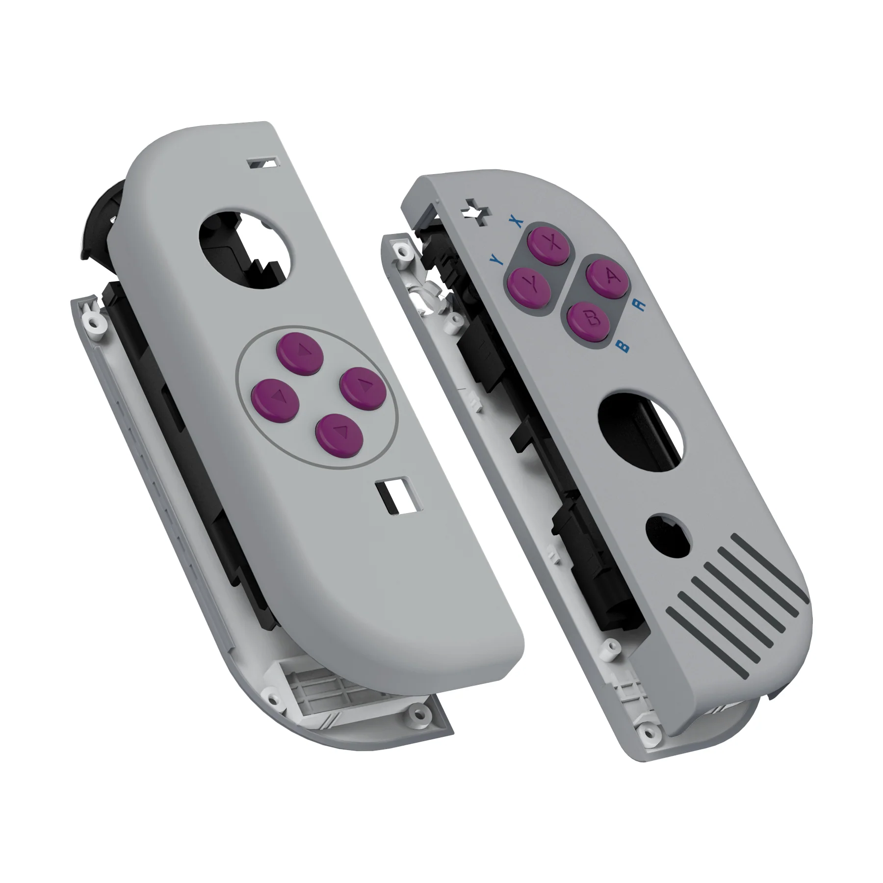 eXtremeRate Replacement Full Set Shell Case with Buttons for Joycon of NS Switch - Classic 1989 GB DMG-01 Style - Image 10