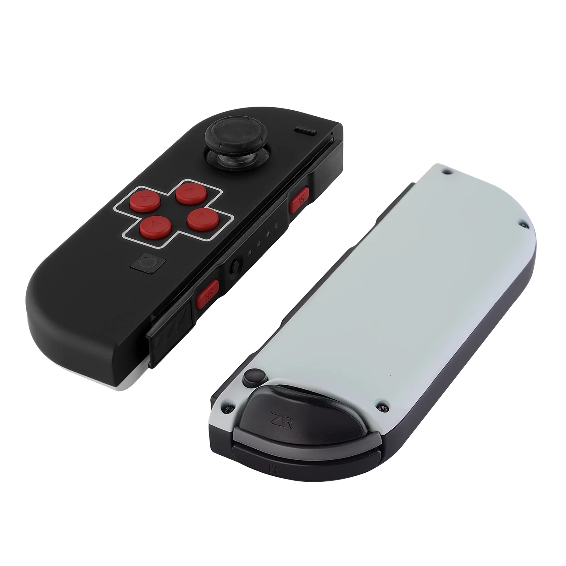 eXtremeRate Replacement Full Set Shell Case with Buttons for Joycon of NS Switch - Classics NES Style - Image 10