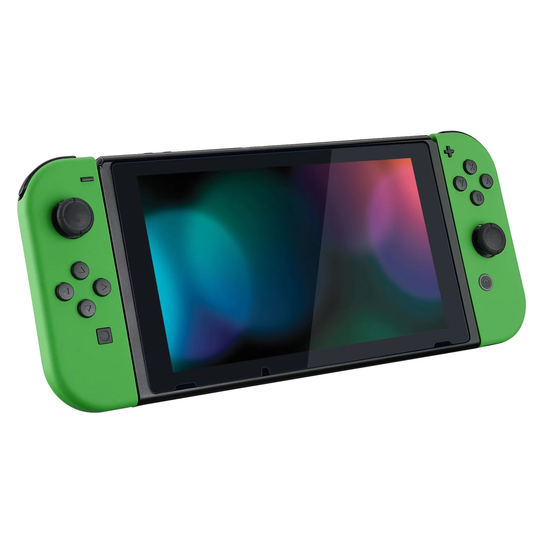 eXtremeRate Replacement Full Set Shell Case with Buttons for Joycon of NS Switch - Green - Image 6