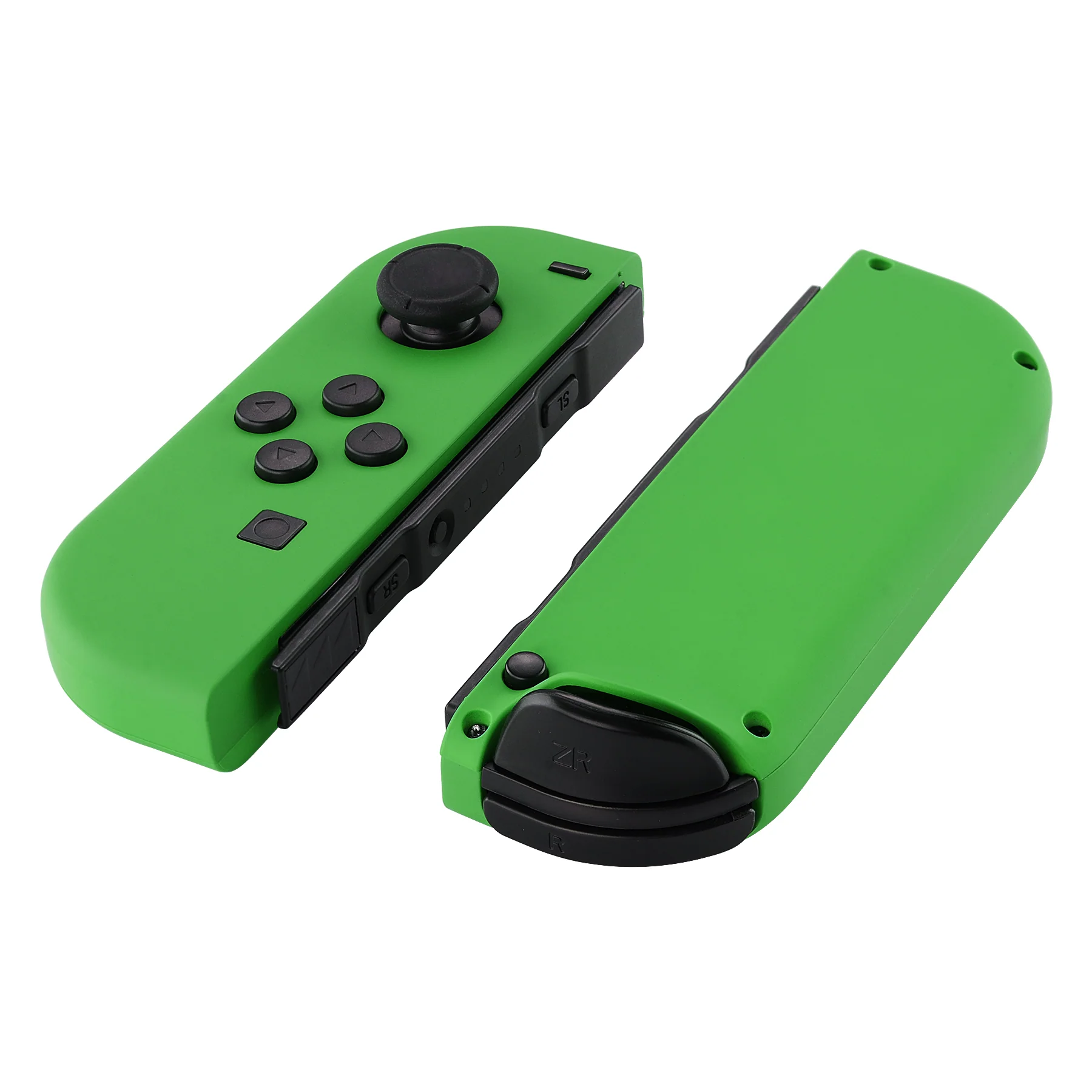 eXtremeRate Replacement Full Set Shell Case with Buttons for Joycon of NS Switch - Green - Image 9
