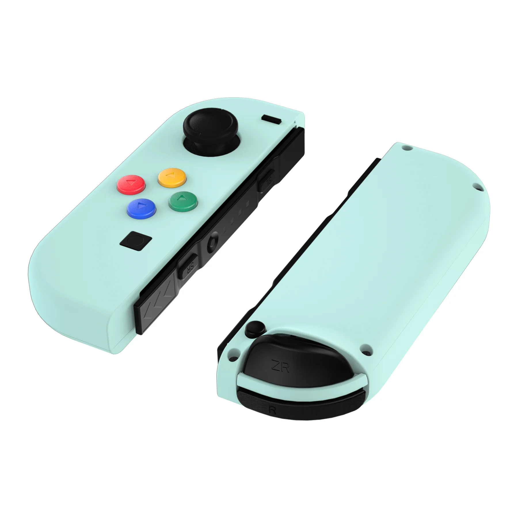 eXtremeRate Replacement Full Set Shell Case with Buttons for Joycon of NS Switch - Light Cyan - Image 8