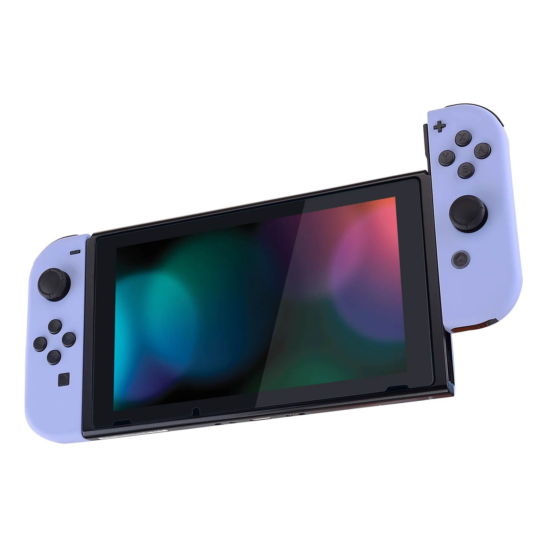 eXtremeRate Replacement Full Set Shell Case with Buttons for Joycon of NS Switch - Light Violet - Image 5
