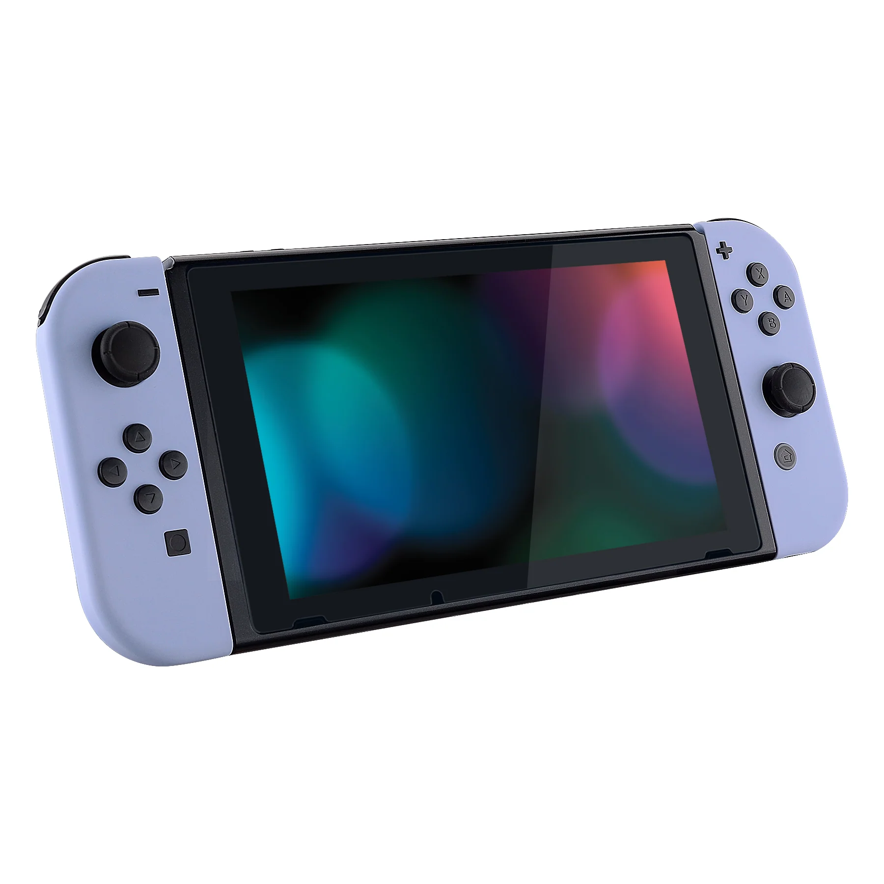 eXtremeRate Replacement Full Set Shell Case with Buttons for Joycon of NS Switch - Light Violet - Image 6