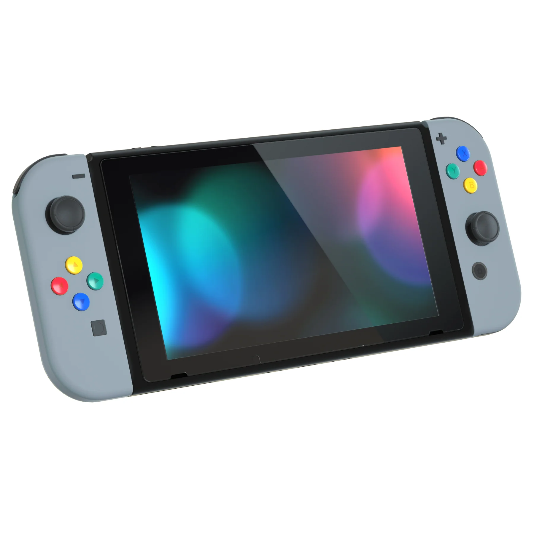 eXtremeRate Replacement Full Set Shell Case with Buttons for Joycon of NS Switch - New Hope Gray - Image 6