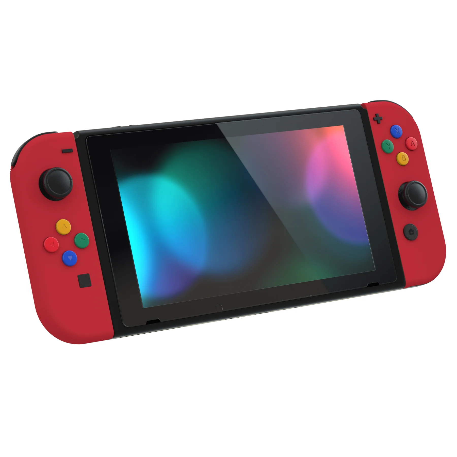eXtremeRate Replacement Full Set Shell Case with Buttons for Joycon of NS Switch - Passion Red - Image 6