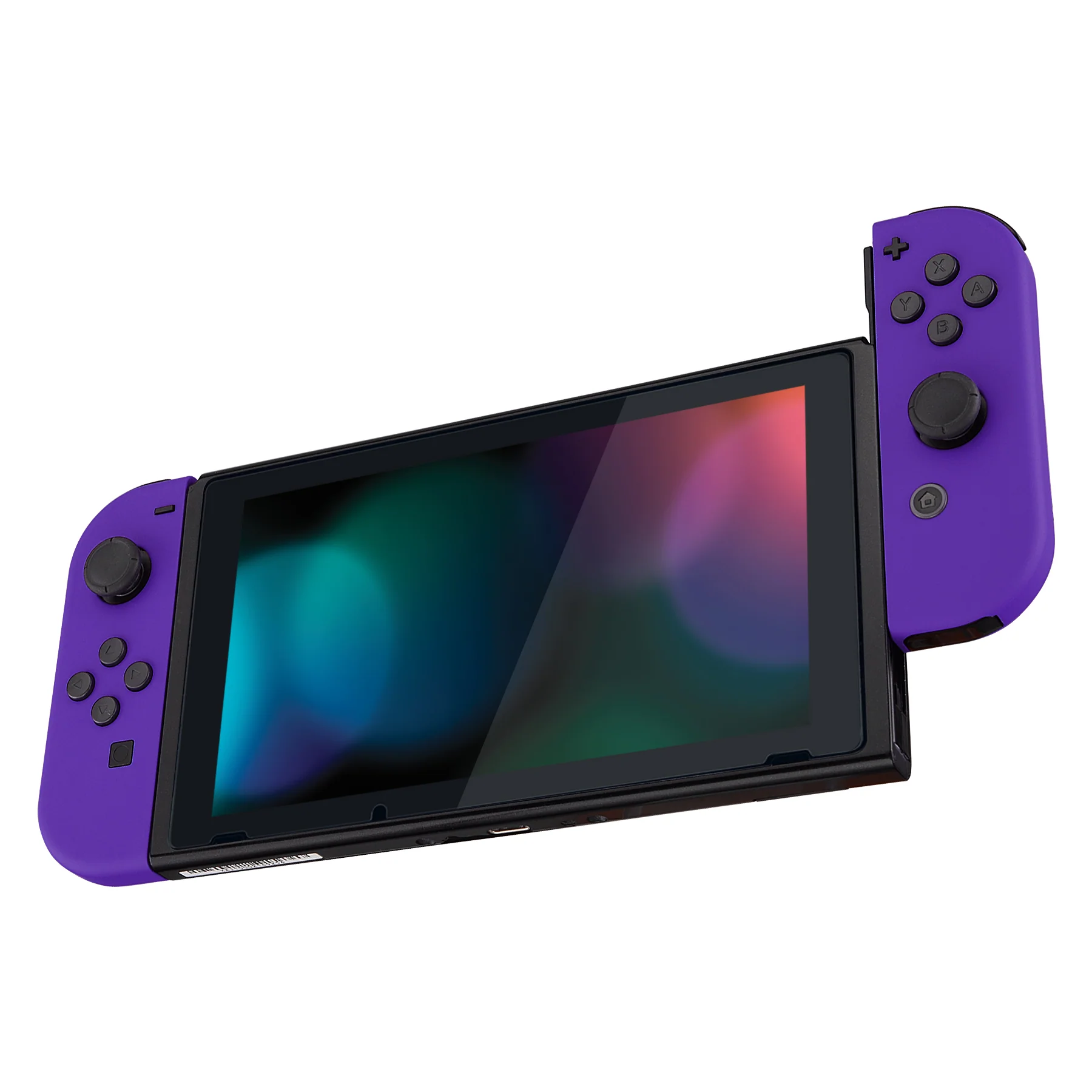 eXtremeRate Replacement Full Set Shell Case with Buttons for Joycon of NS Switch - Purple - Image 4