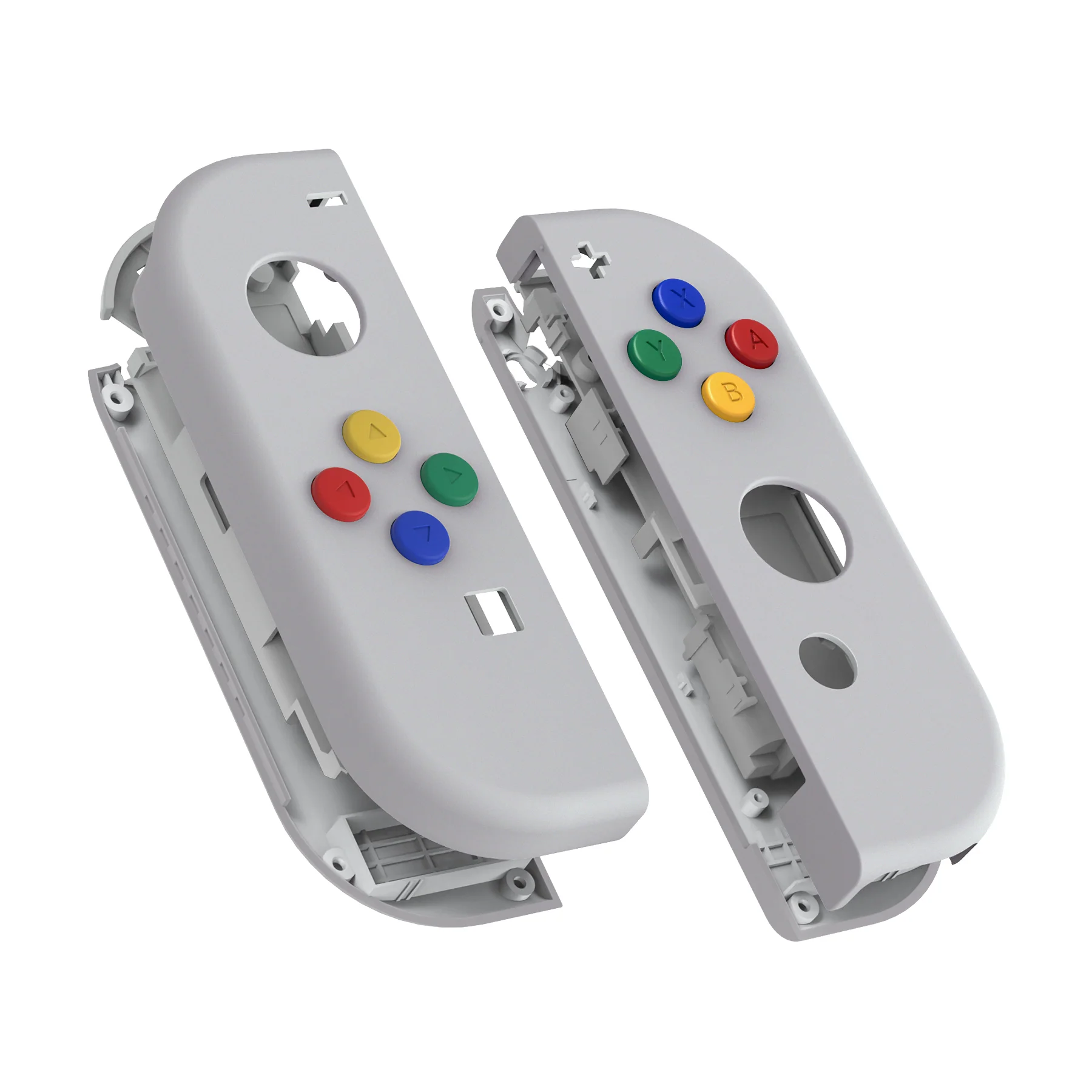eXtremeRate Replacement Full Set Shell Case with Buttons for Joycon of NS Switch - Rhapsody Violet - Image 11