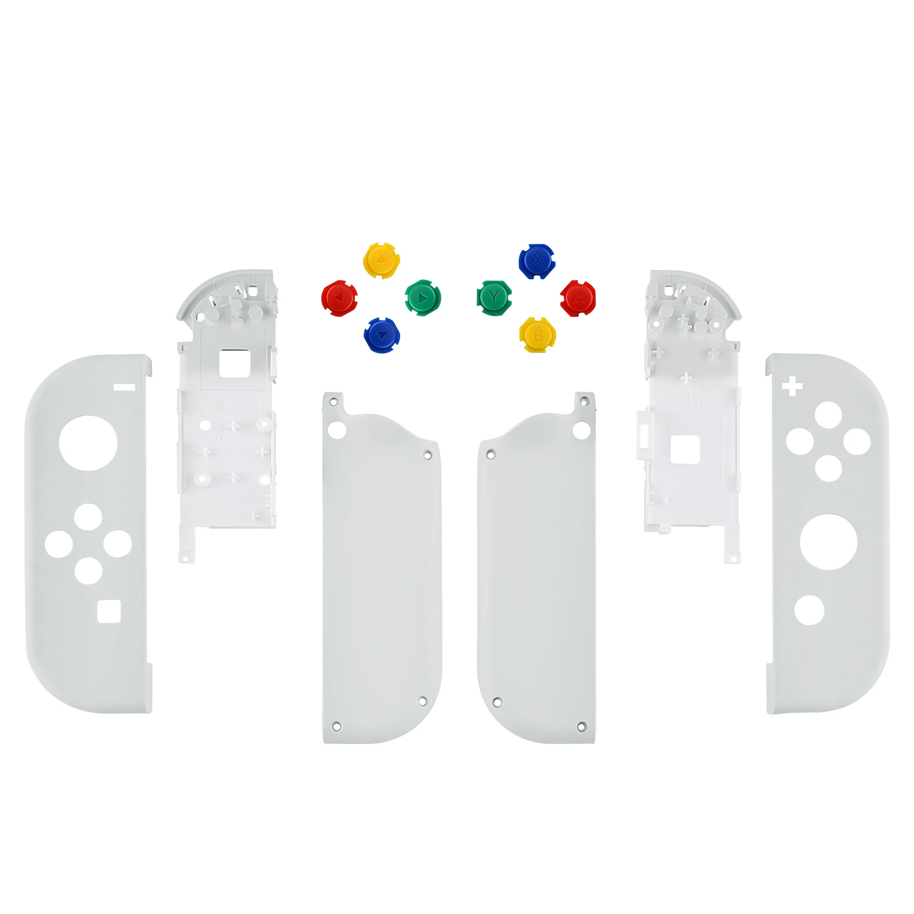 eXtremeRate Replacement Full Set Shell Case with Buttons for Joycon of NS Switch - Rhapsody Violet - Image 2