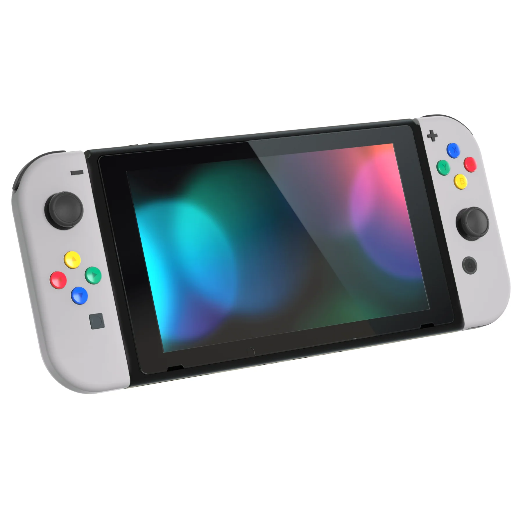 eXtremeRate Replacement Full Set Shell Case with Buttons for Joycon of NS Switch - Rhapsody Violet - Image 4