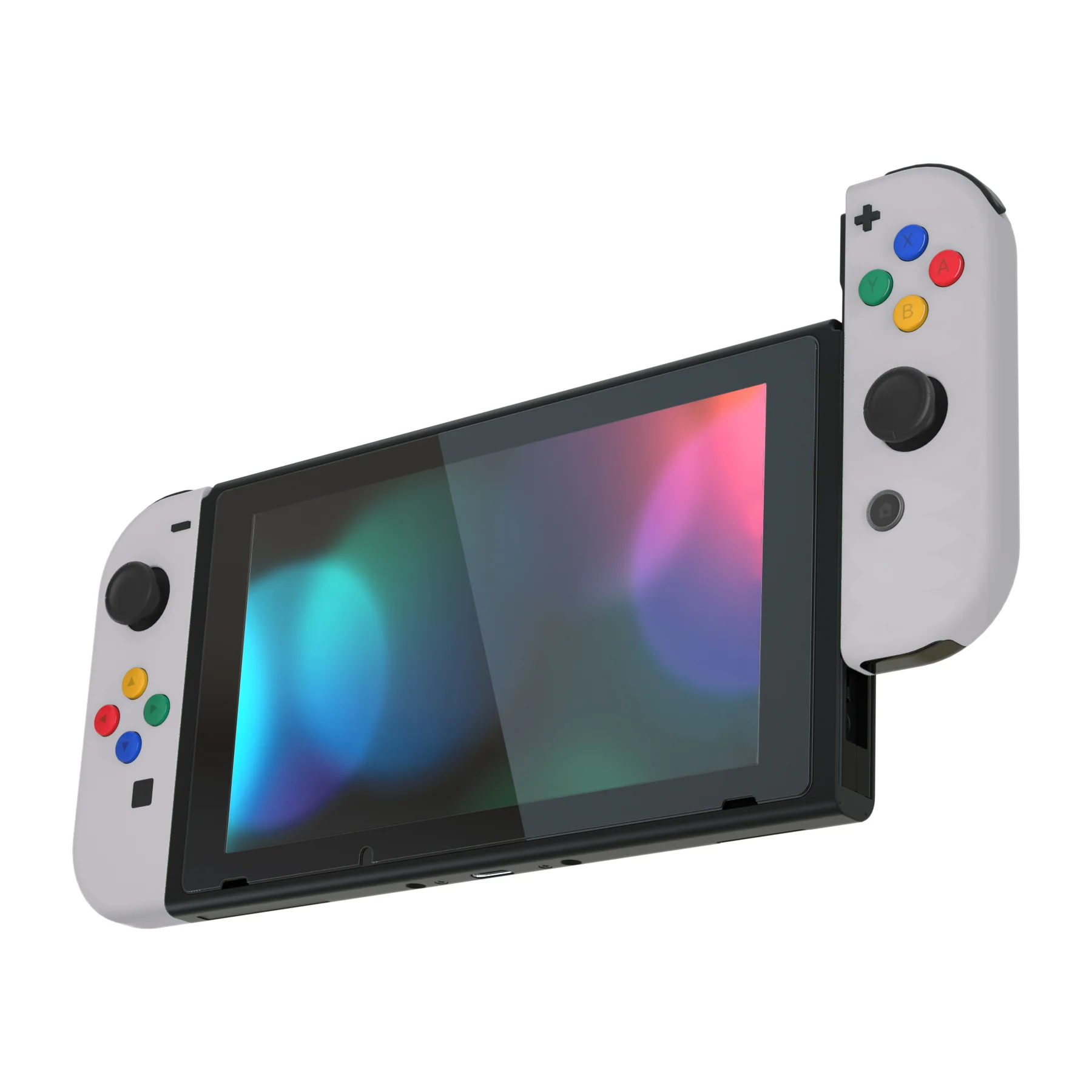 eXtremeRate Replacement Full Set Shell Case with Buttons for Joycon of NS Switch - Rhapsody Violet - Image 5