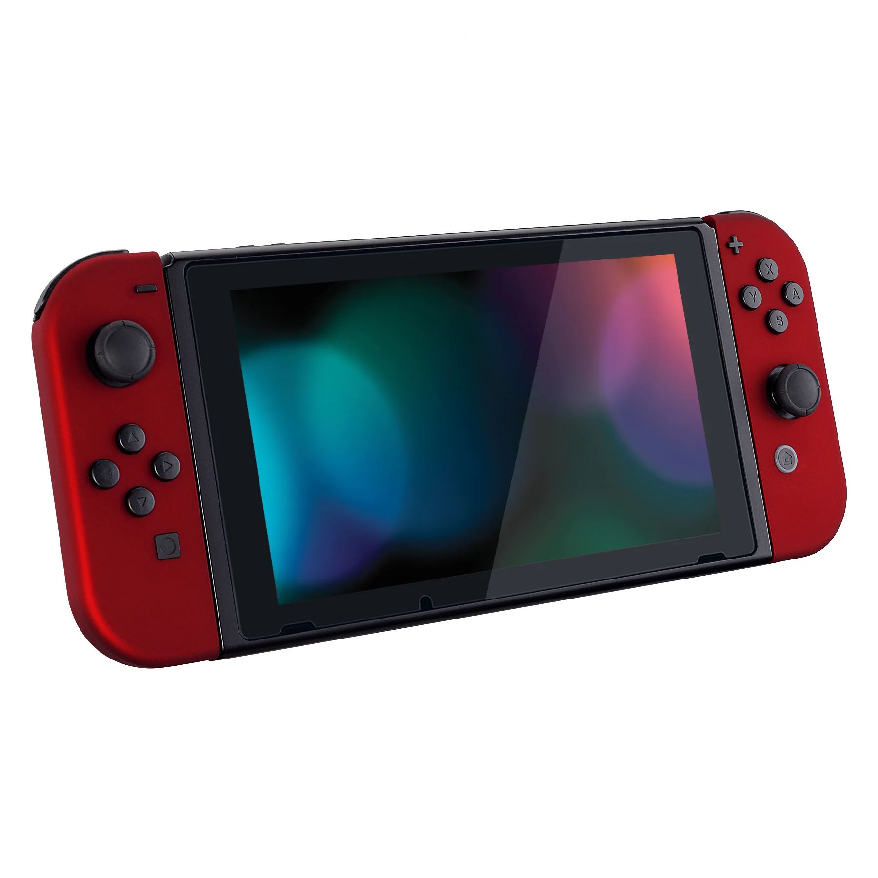 eXtremeRate Replacement Full Set Shell Case with Buttons for Joycon of NS Switch - Scarlet Red - Image 6