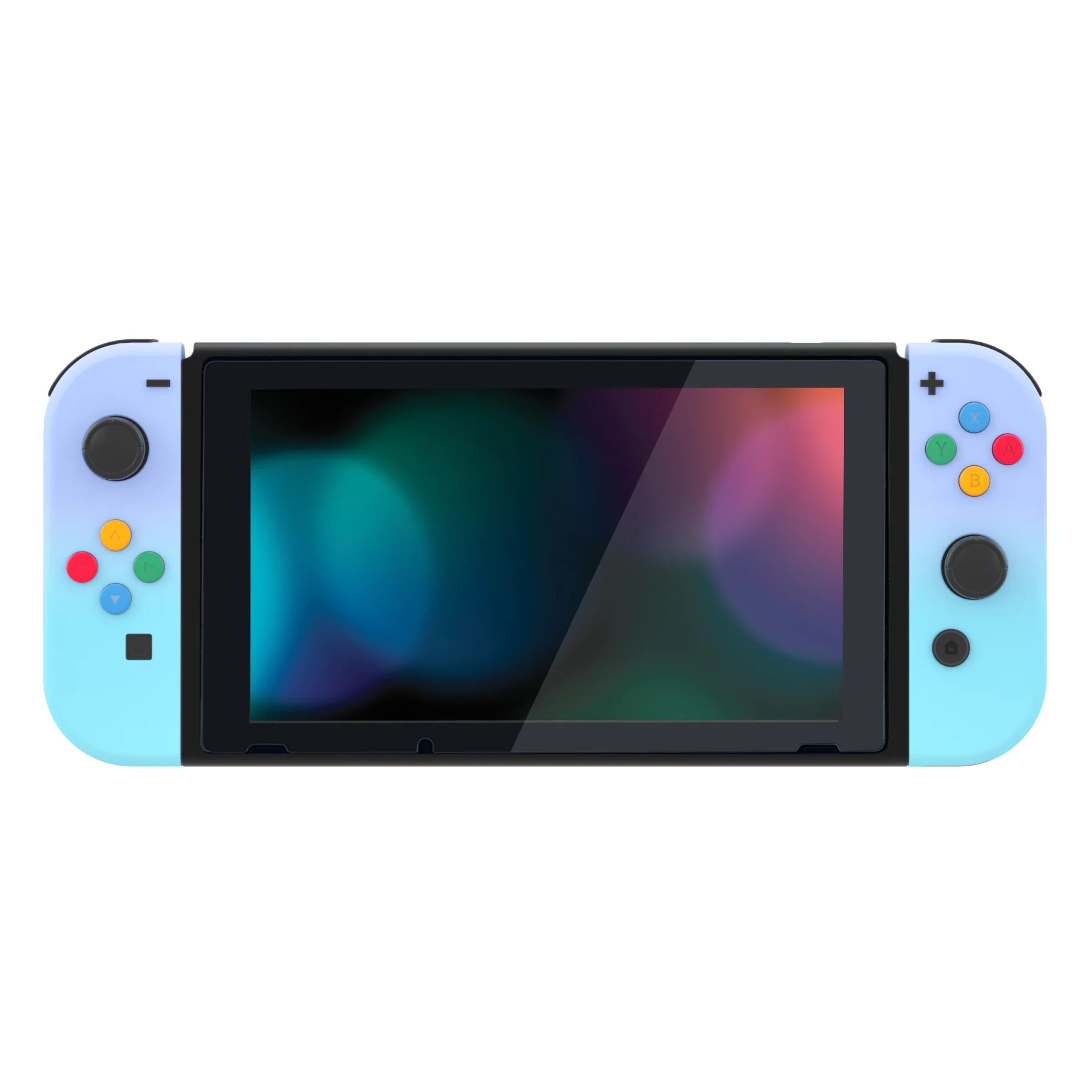 eXtremeRate Replacement Full Set Shell Case with Buttons for Joycon of NS Switch - Violet Blue - Image 4