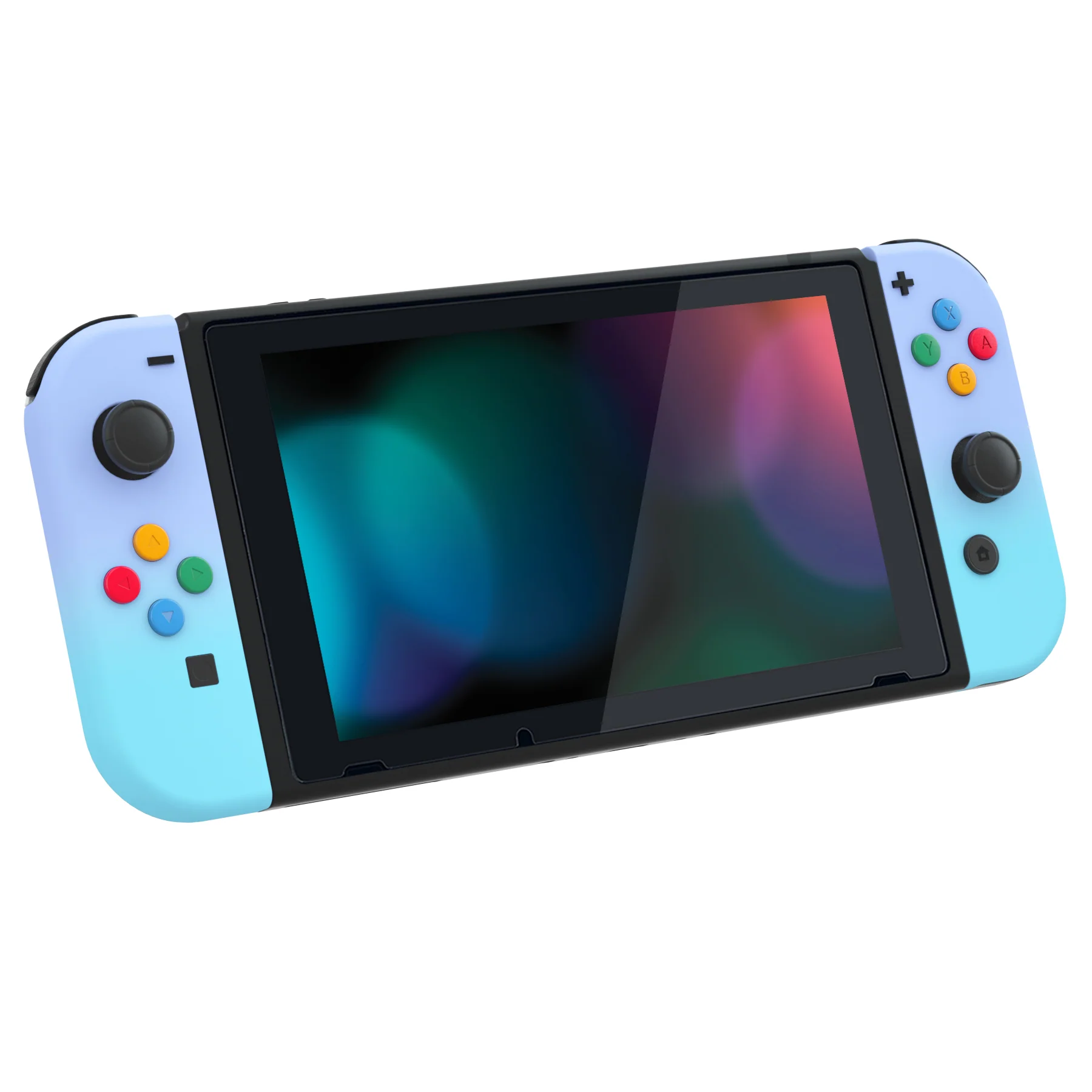 eXtremeRate Replacement Full Set Shell Case with Buttons for Joycon of NS Switch - Violet Blue - Image 6