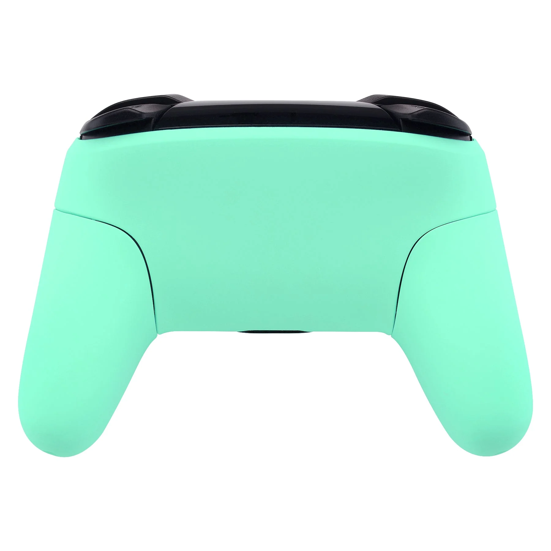 eXtremeRate Replacement Full Set Shell Faceplate Backplate Handles for Nintendo Switch Pro - Mint Green - Image 7
