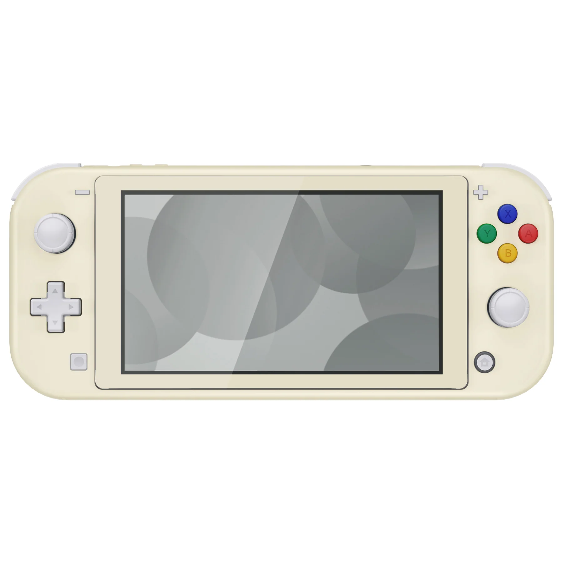 eXtremeRate Replacement Full Set Shells with ABXY Buttons & Screen Protector for Nintendo Switch Lite - Antique Yellow - Image 3