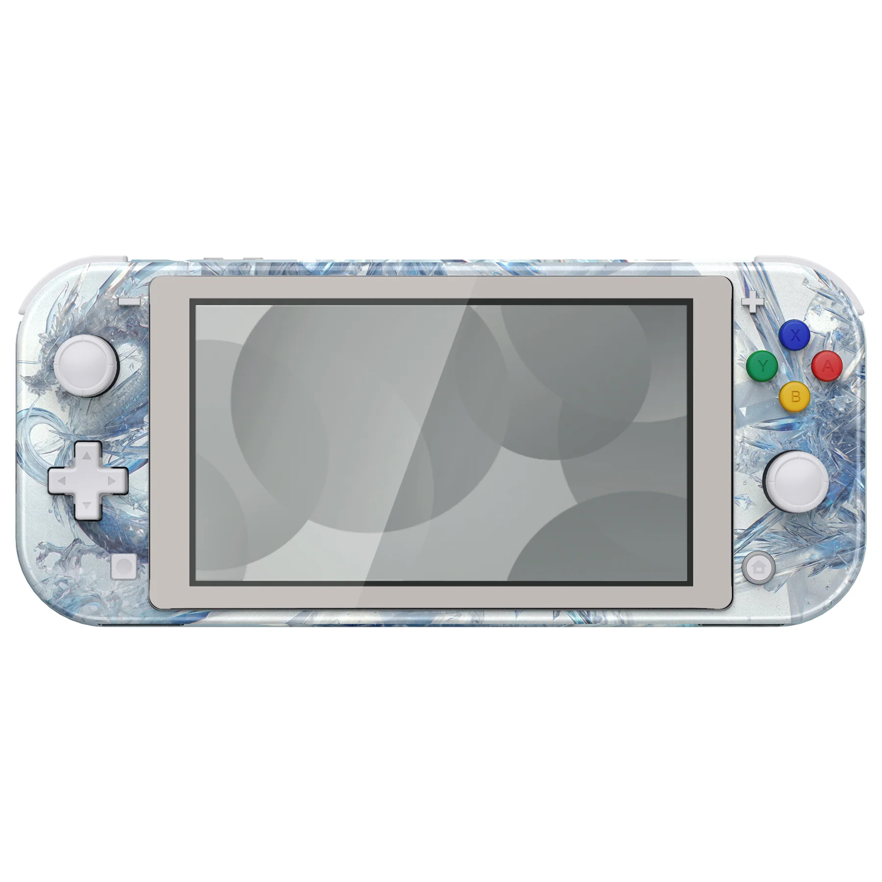 eXtremeRate Replacement Full Set Shells with ABXY Buttons & Screen Protector for Nintendo Switch Lite - Crystal Dragon - Image 3