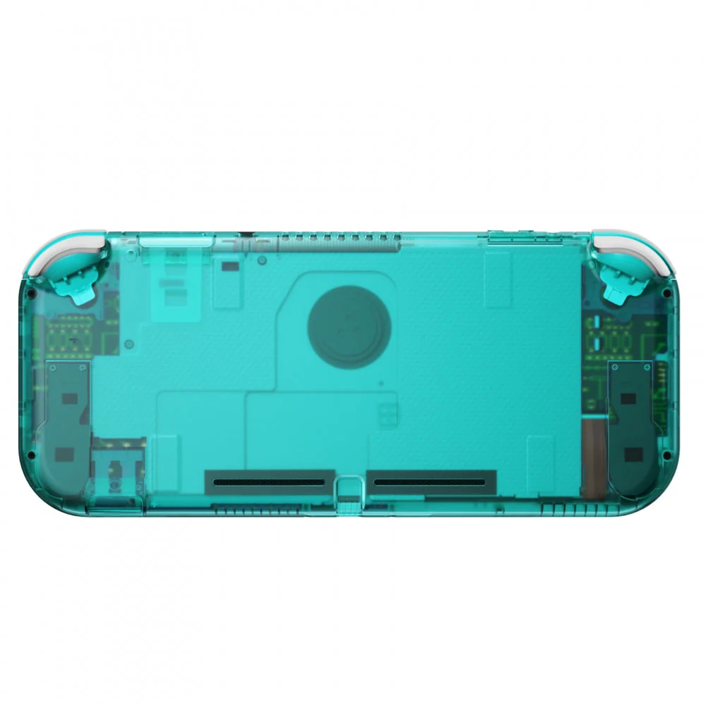 eXtremeRate Replacement Full Set Shells with ABXY Buttons & Screen Protector for Nintendo Switch Lite - Emerald Green - Image 6