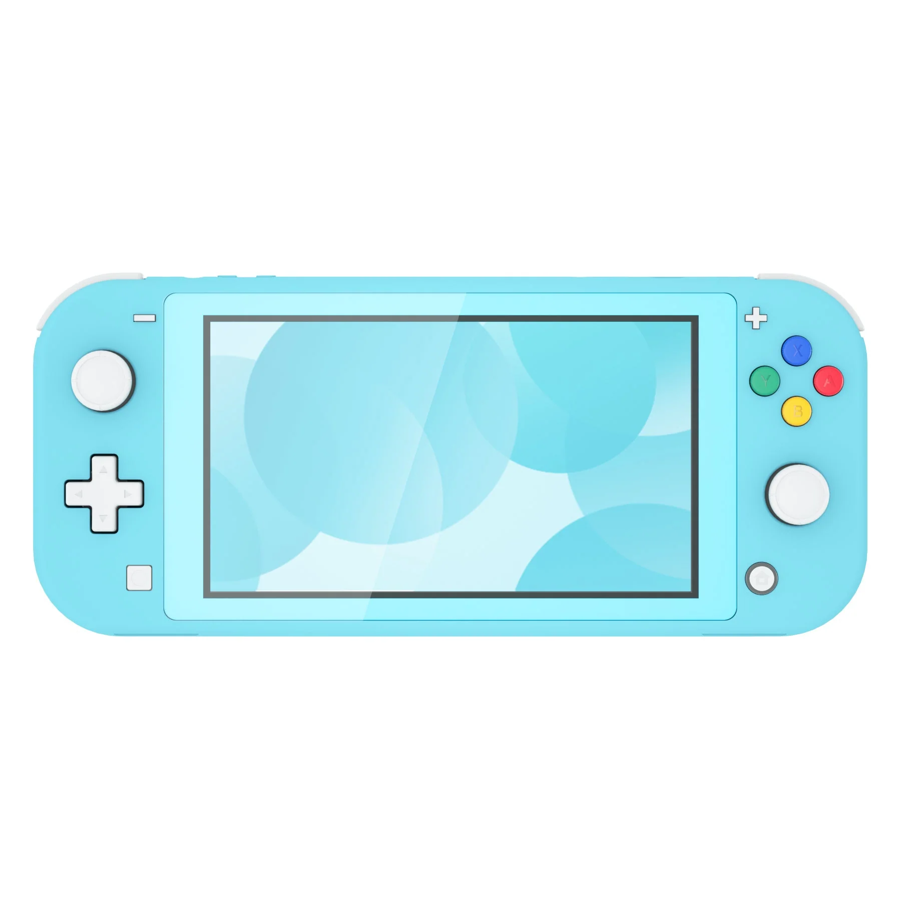 eXtremeRate Replacement Full Set Shells with ABXY Buttons & Screen Protector for Nintendo Switch Lite - Heaven Blue - Image 3