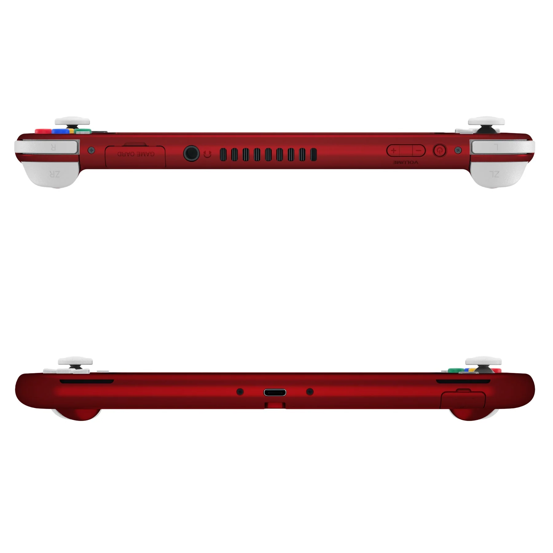 eXtremeRate Replacement Full Set Shells with ABXY Buttons & Screen Protector for Nintendo Switch Lite - Scarlet Red - Image 7