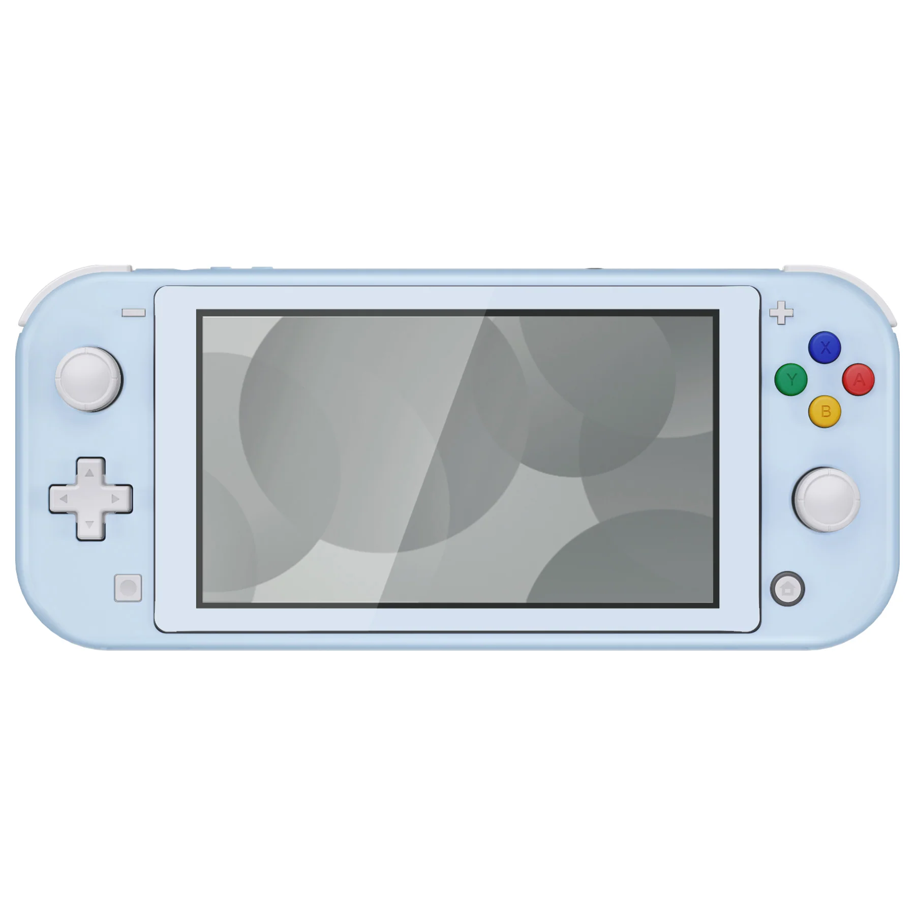 eXtremeRate Replacement Full Set Shells with ABXY Buttons & Screen Protector for Nintendo Switch Lite - Sky Blue - Image 3