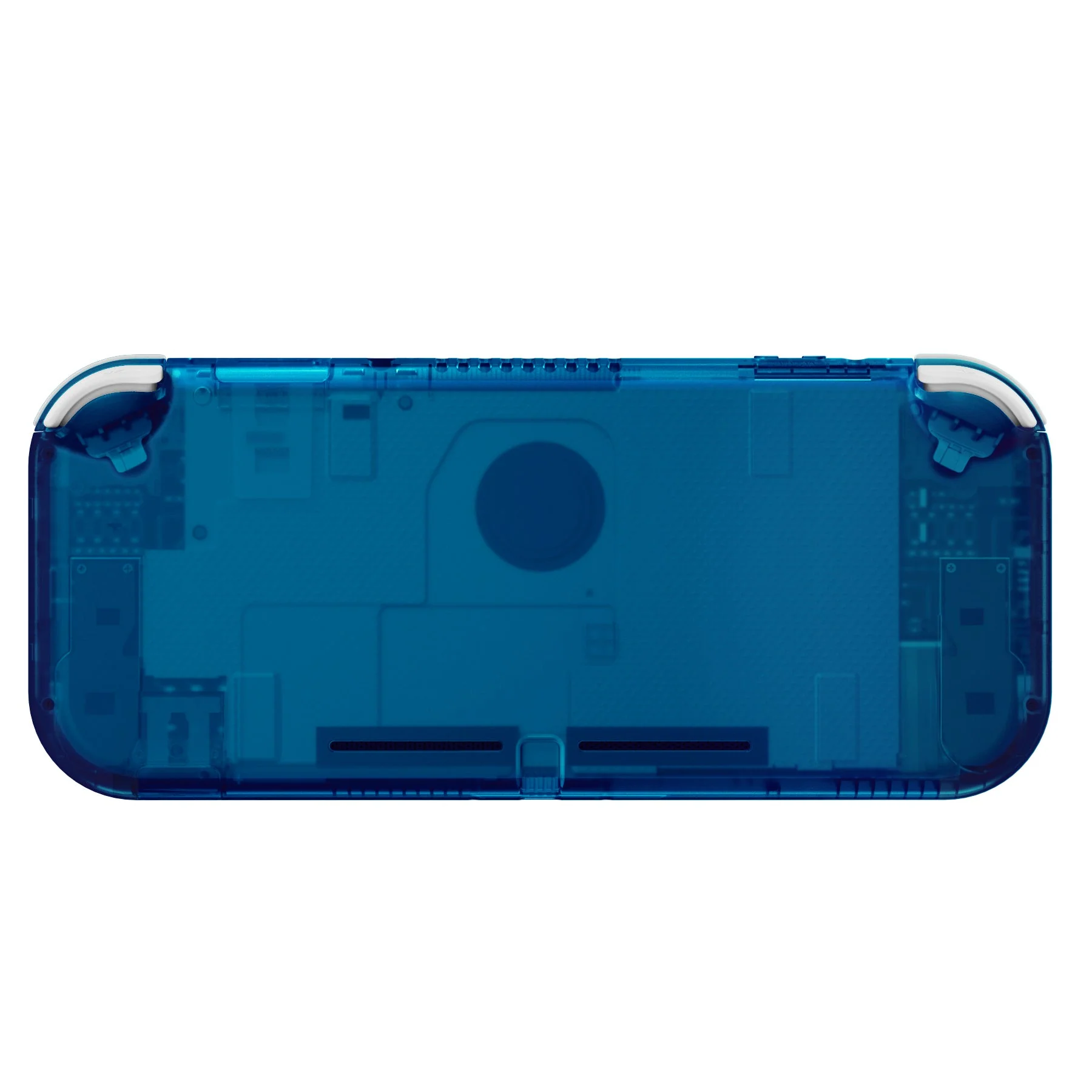 eXtremeRate Replacement Full Set Shells with ABXY Buttons & Screen Protector for Nintendo Switch Lite - Transparent Clear Blue - Image 6
