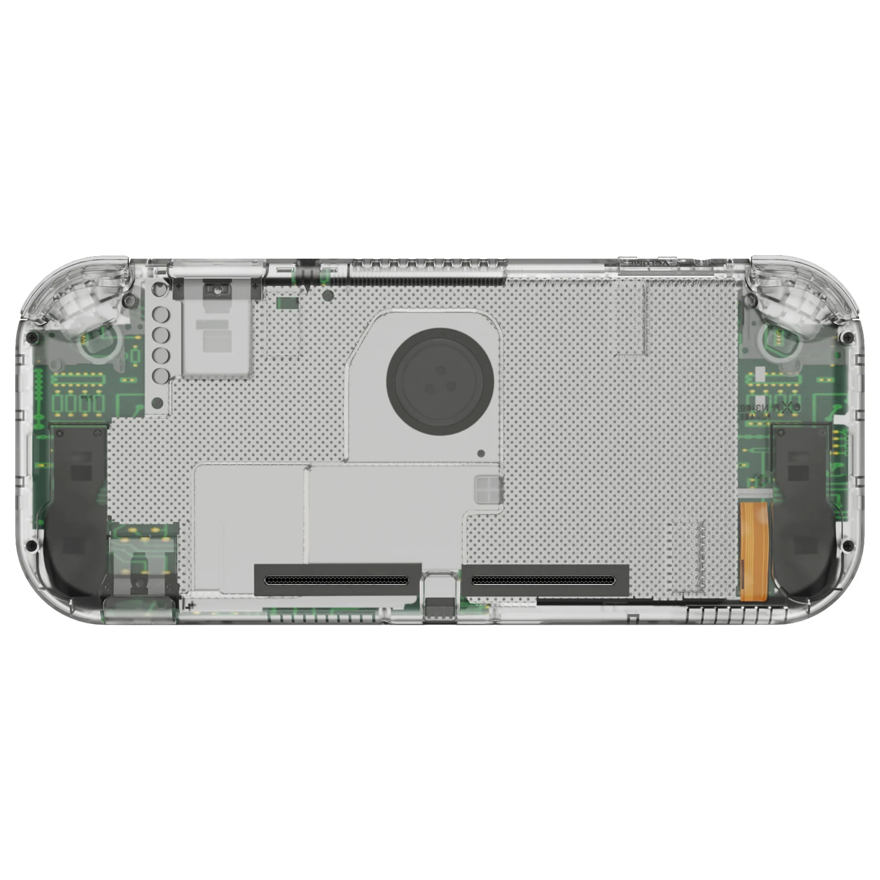 eXtremeRate Replacement Full Set Shells with Button Kit & Screen Protector for Nintendo Switch Lite - Crystal Clear - Image 6