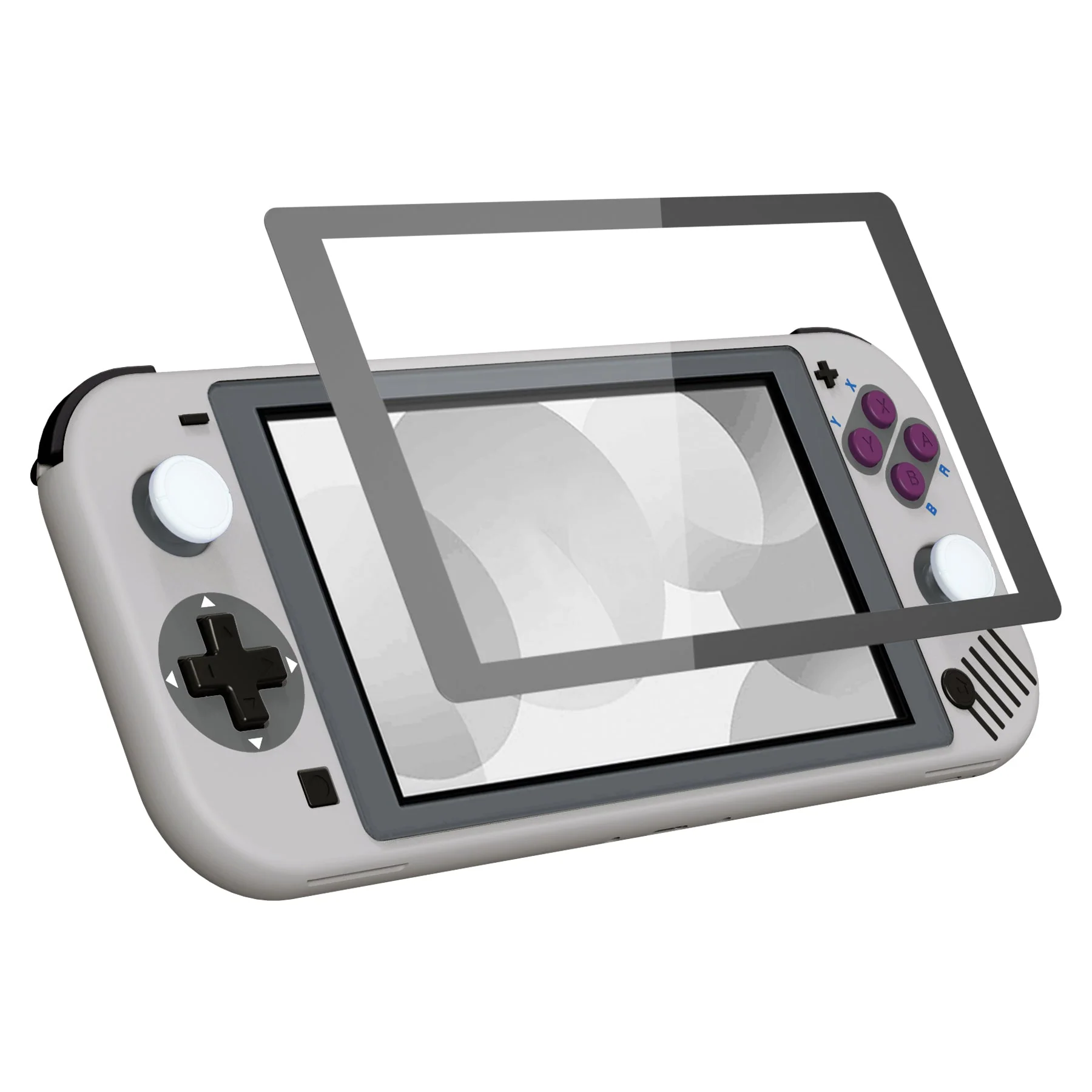eXtremeRate Replacement Full Set Shells with Button Kits & Screen Protector for Nintendo Switch Lite - Classic 1989 GB DMG-01 Style - Image 4