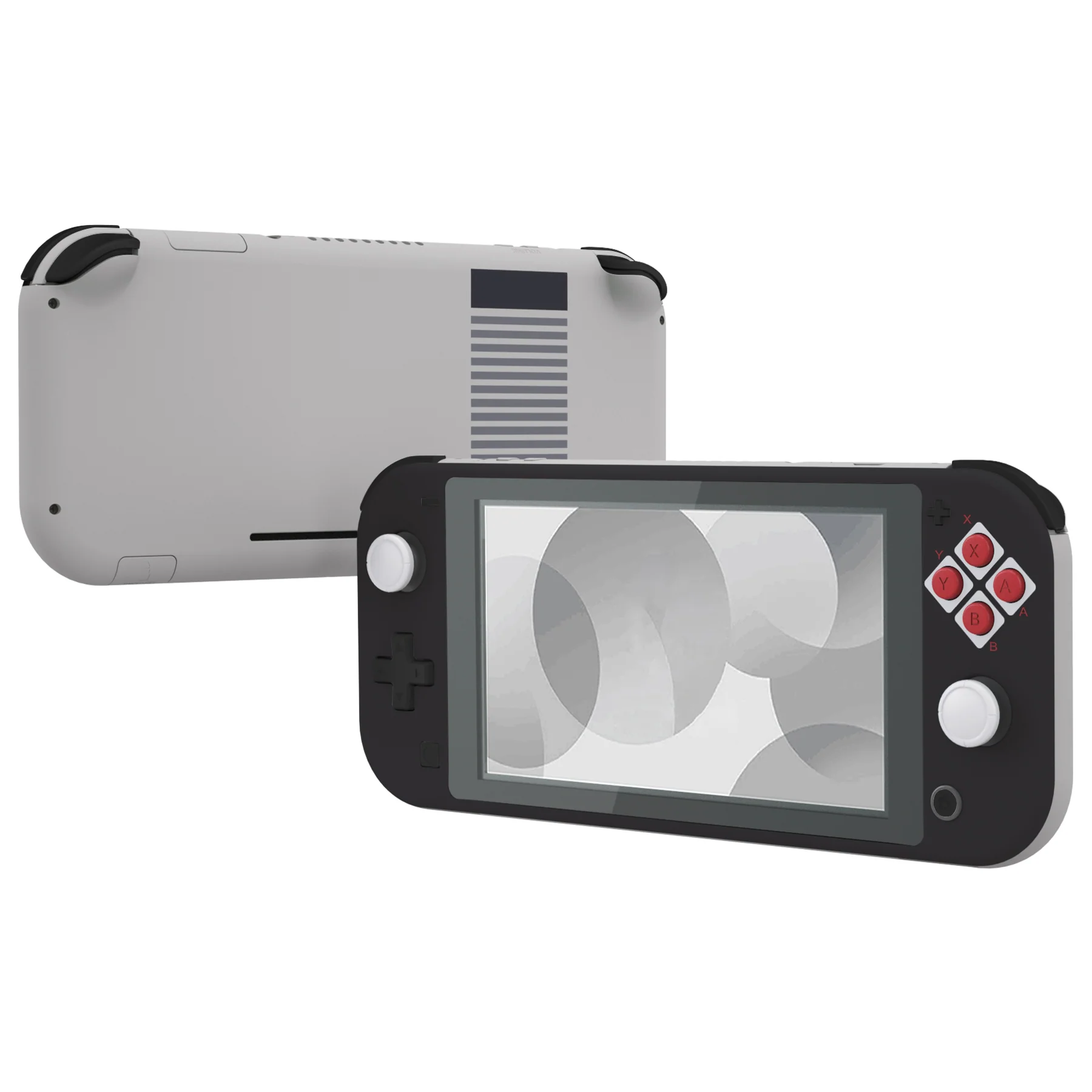 eXtremeRate Replacement Full Set Shells with Button Kits & Screen Protector for Nintendo Switch Lite - Classic NES Style - Image 3